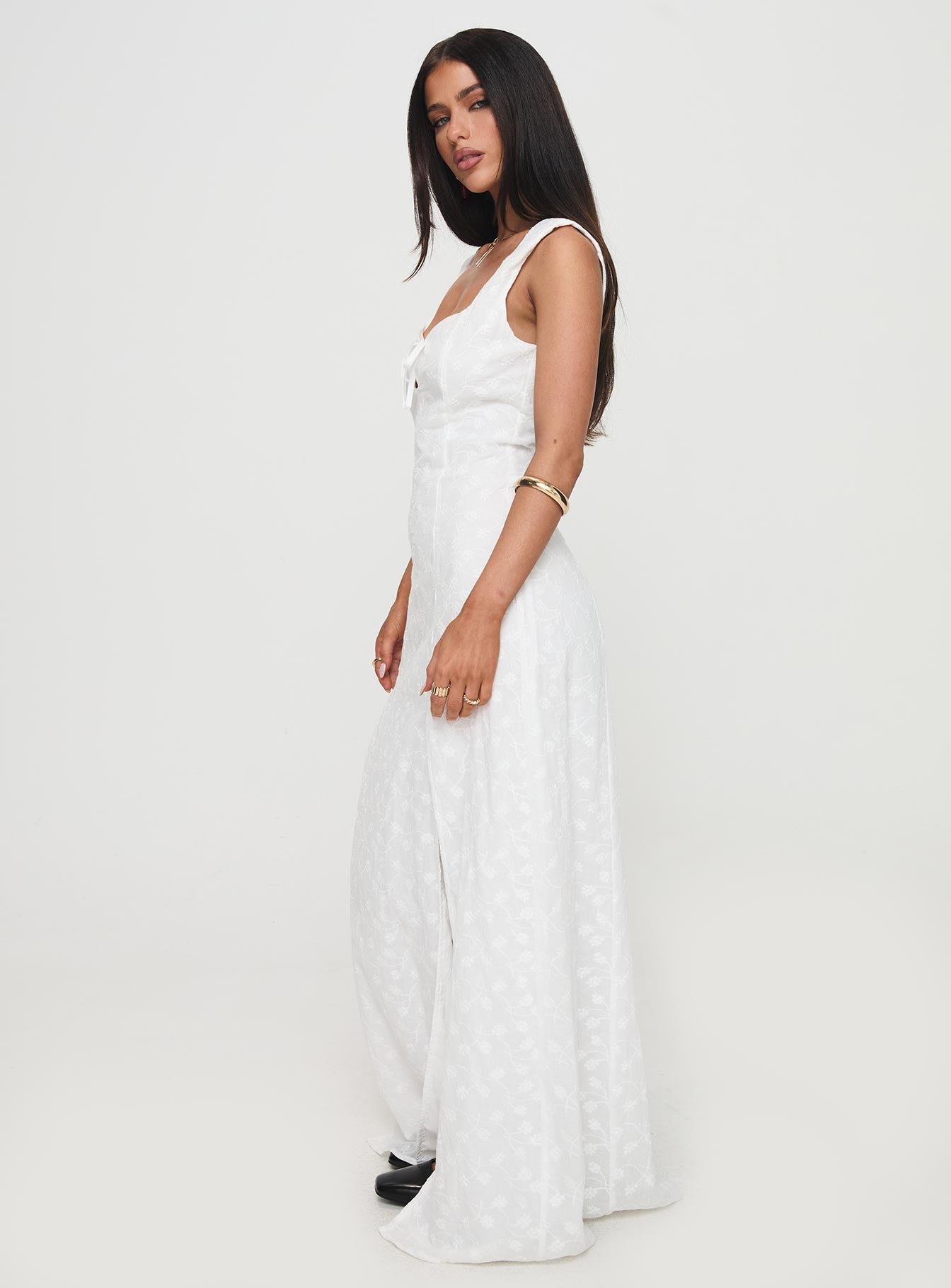 Good Game Maxi Dress White-Vipp Girl