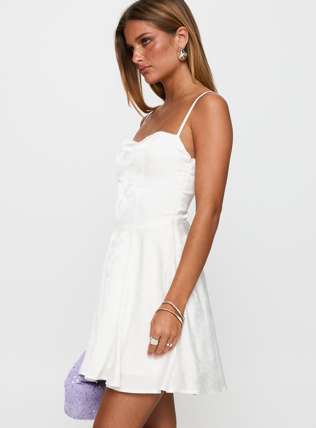 Dreams Ahead Mini Dress White-Vipp Girl