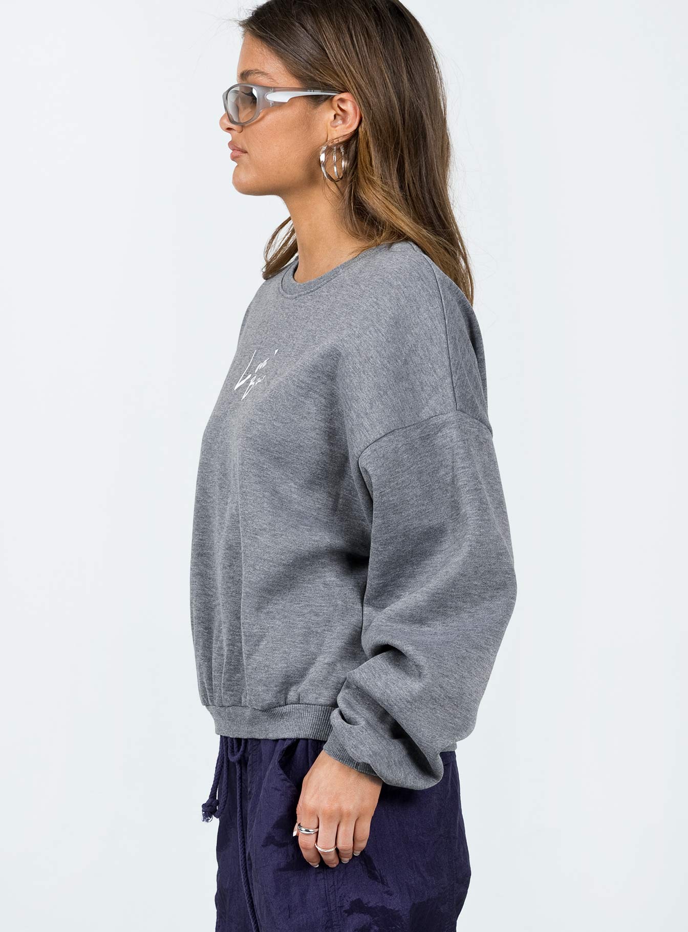 Love Bites Sweatshirt Grey-Vipp Girl