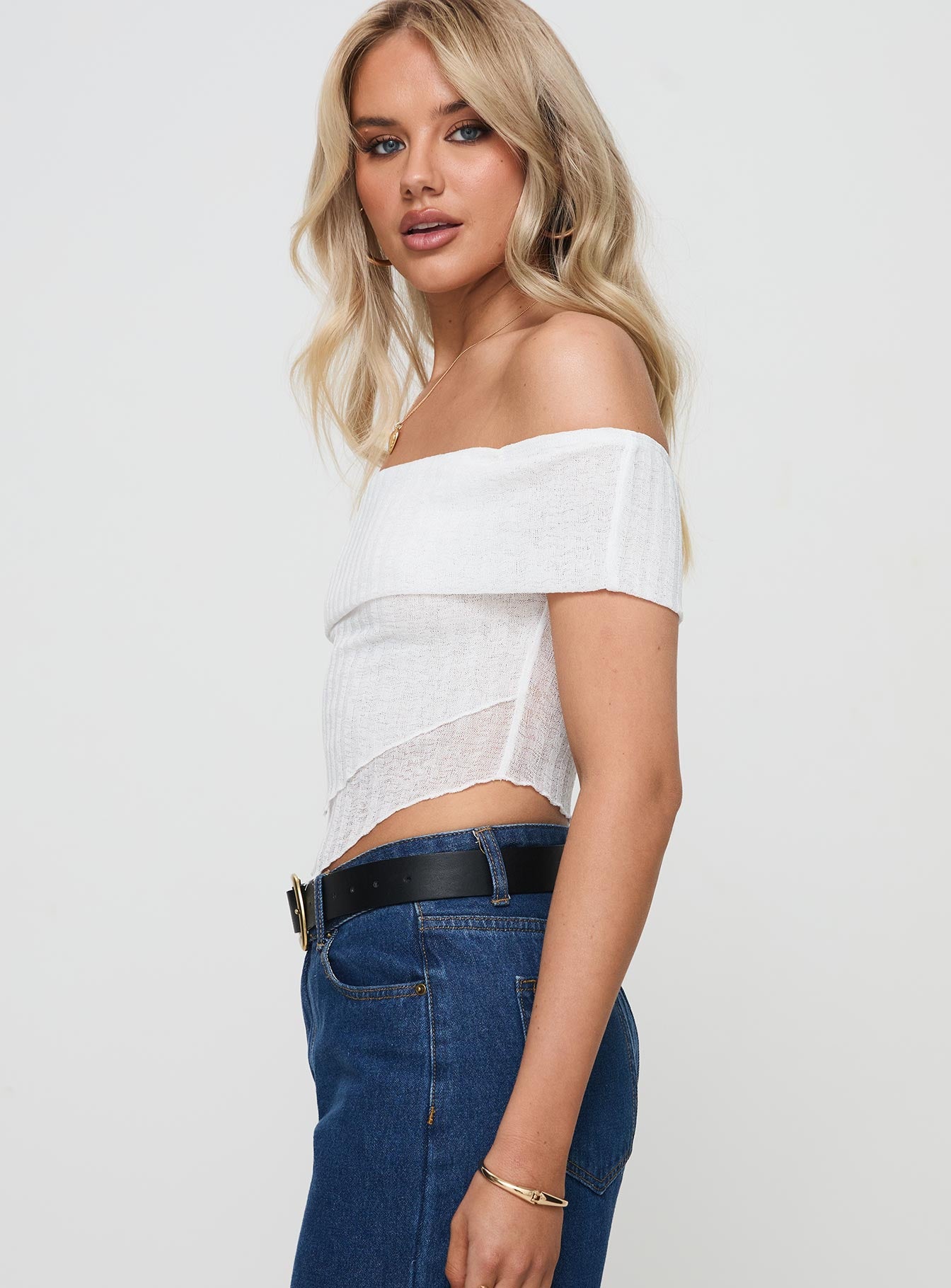Moonage Top White-Vipp Girl