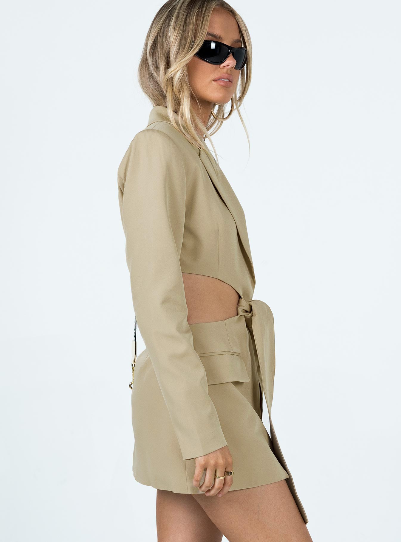 LA Confidential Mini Dress Camel-Vipp Girl