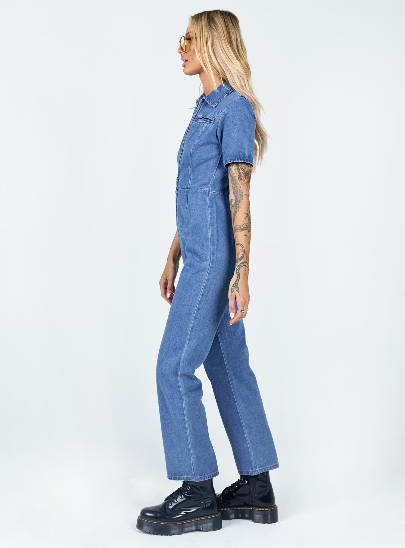 Bex Boiler Suit Blue-Vipp Girl