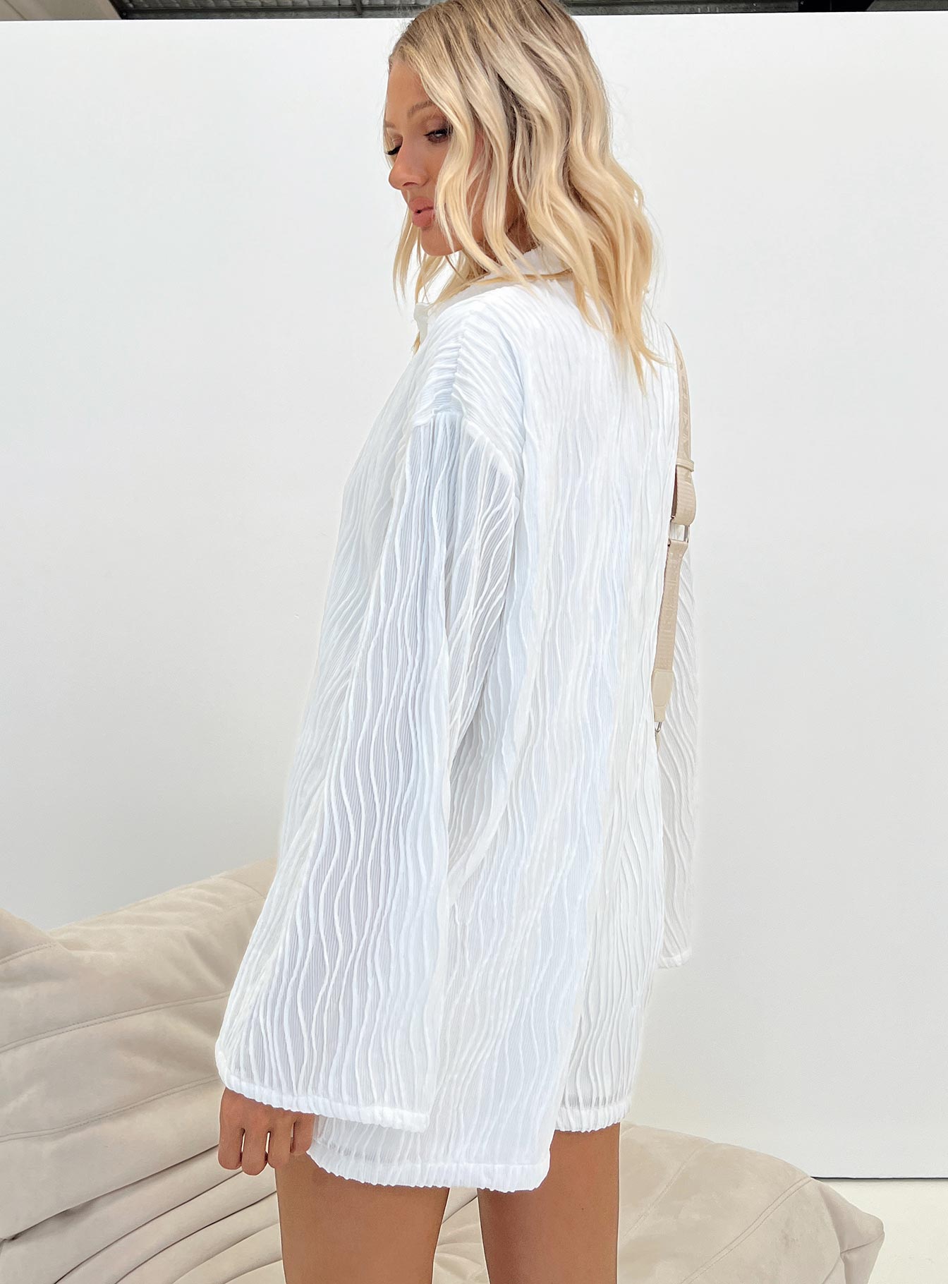 Dimitry Romper White Tall-Vipp Girl