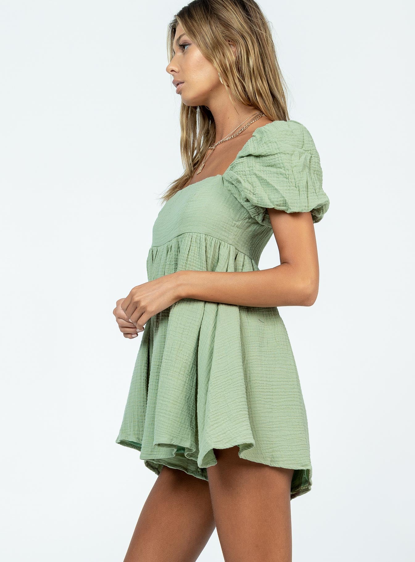 Lorna Romper Sage-Vipp Girl