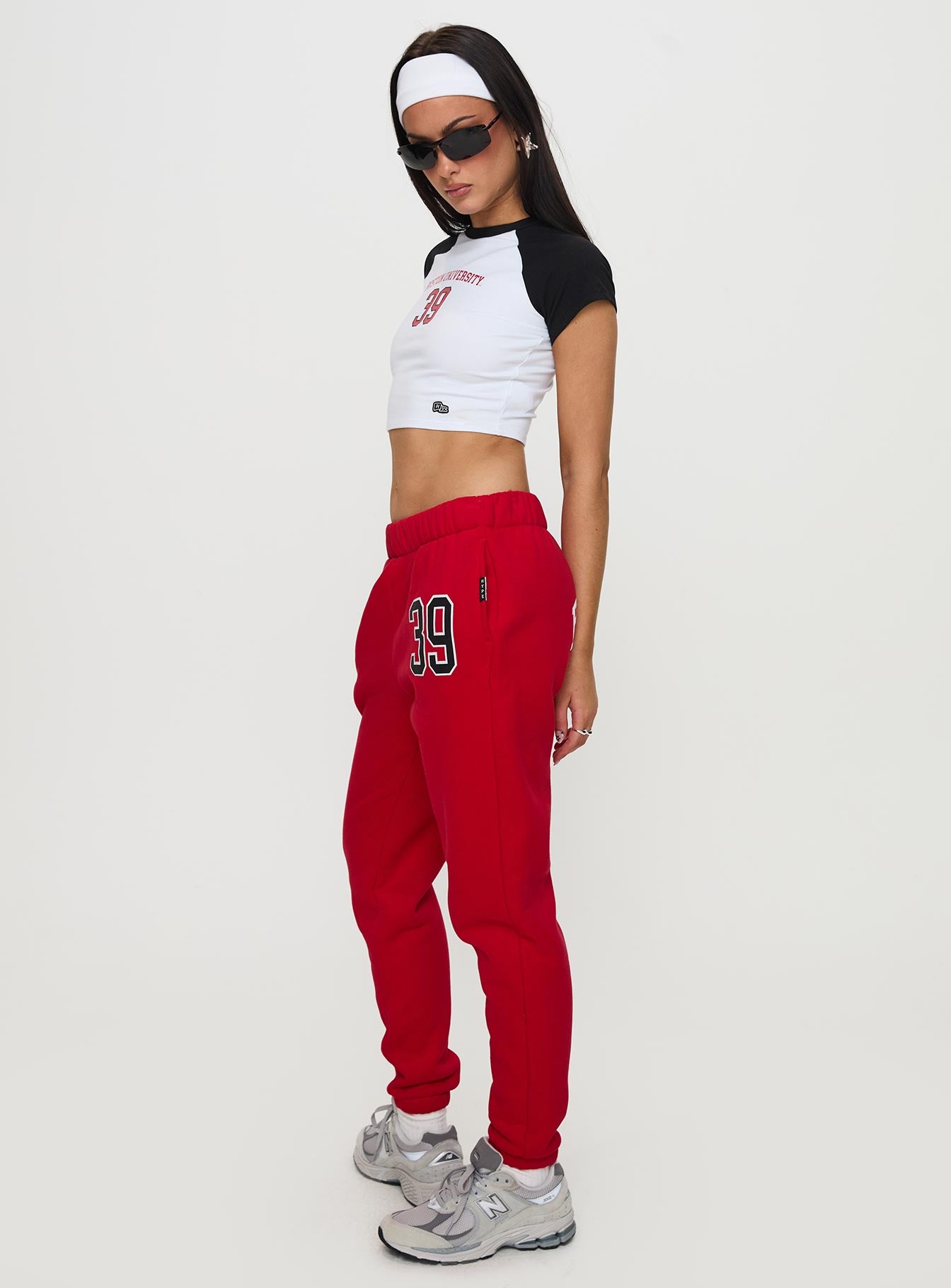 BU Sweatpants Red-Vipp Girl
