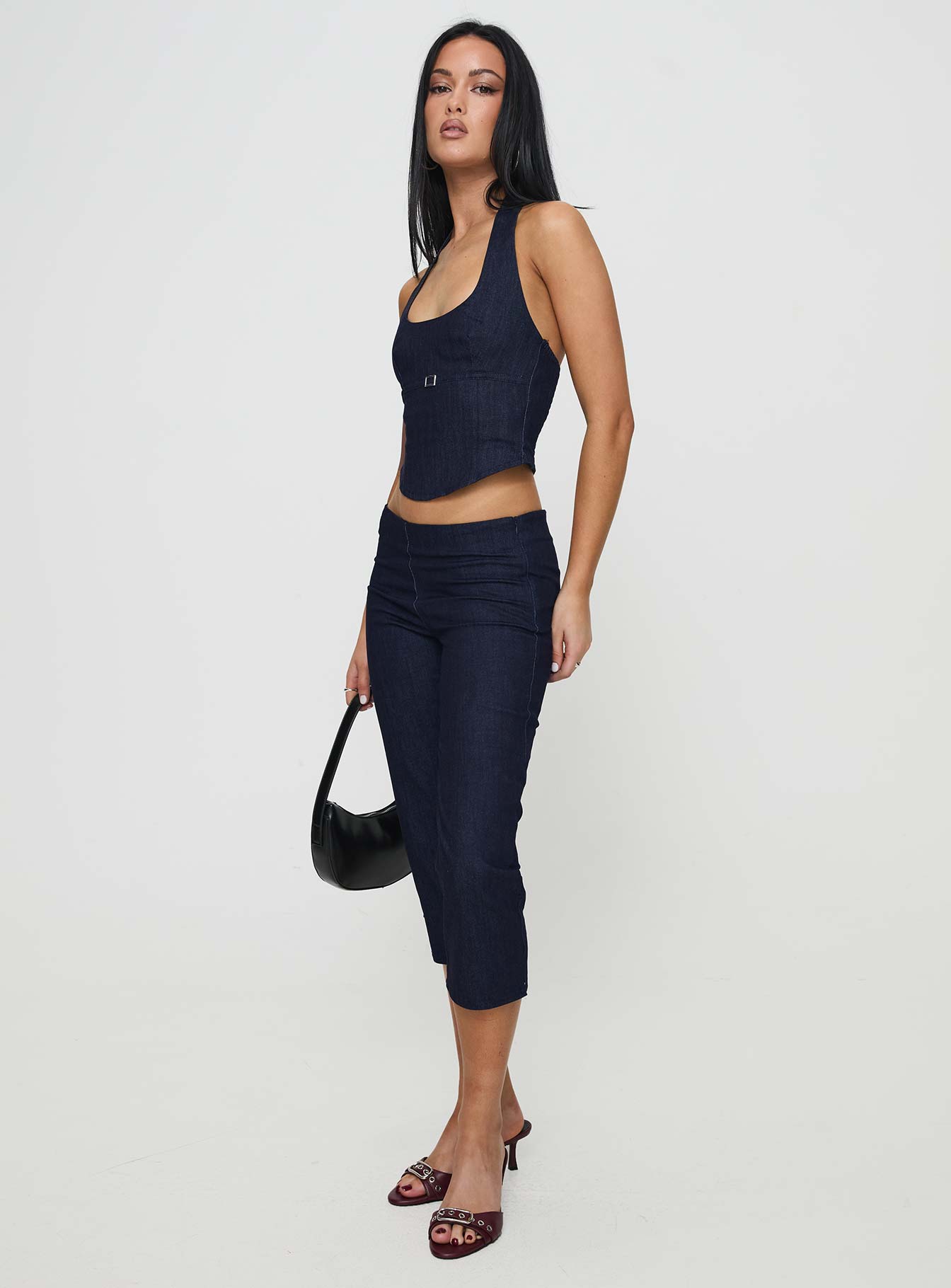 Nasya Halter Top Indigo-Vipp Girl