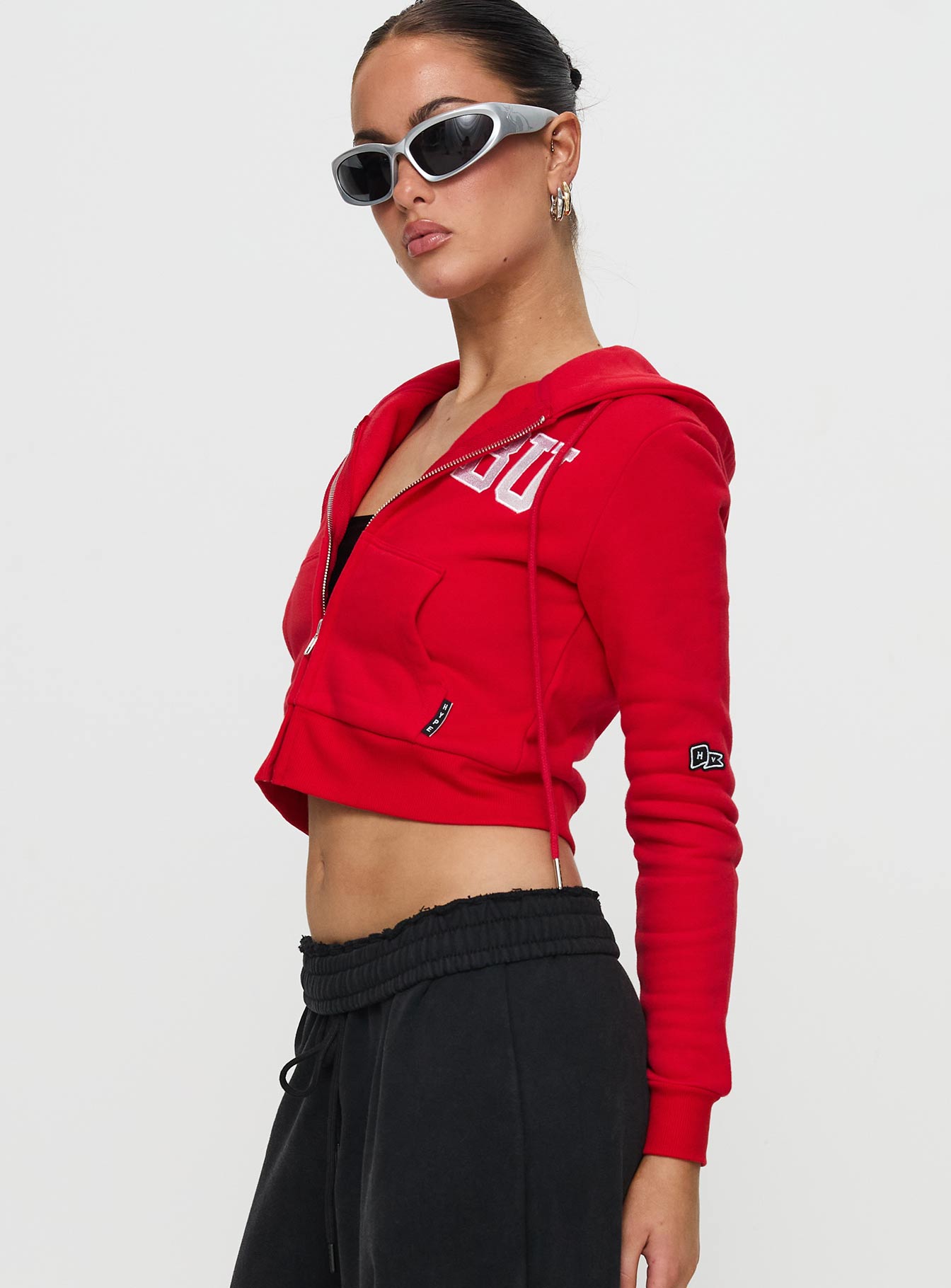 BU MIA Zip Sweater Red-Vipp Girl