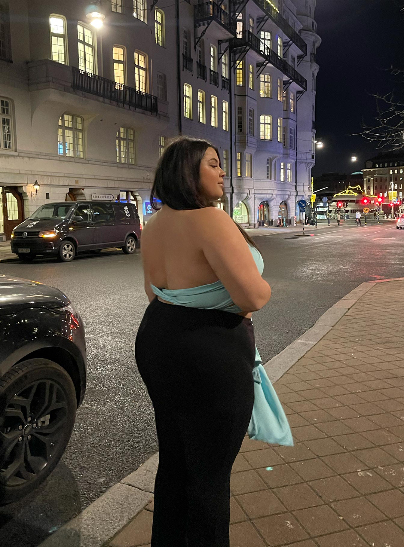 Midnight Top Blue Curve-Vipp Girl