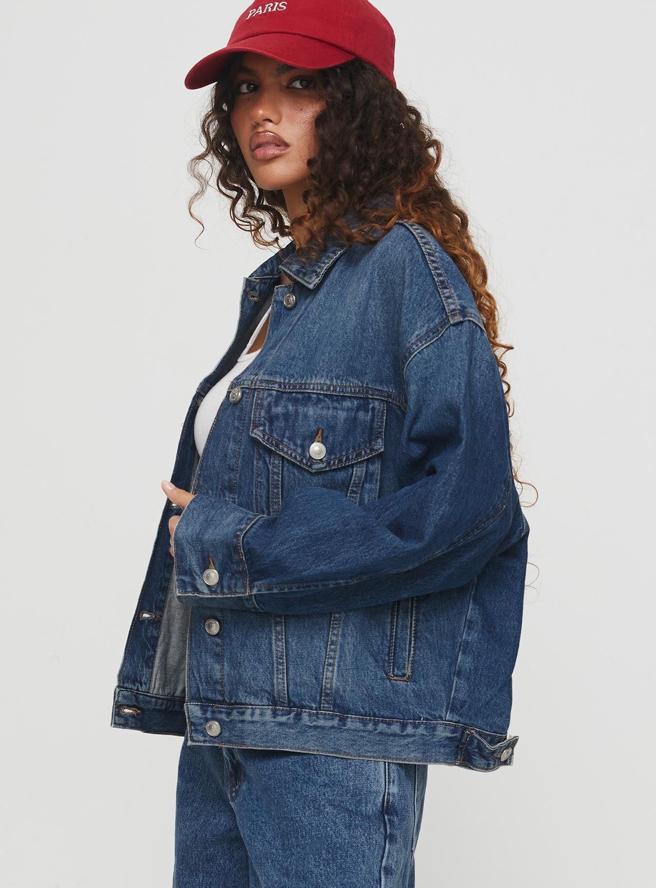 Kooper Denim Jacket Vintage Mid Wash-Vipp Girl