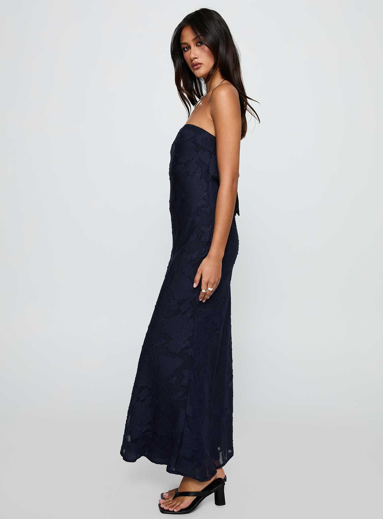 Haley Maxi Dress Navy-Vipp Girl