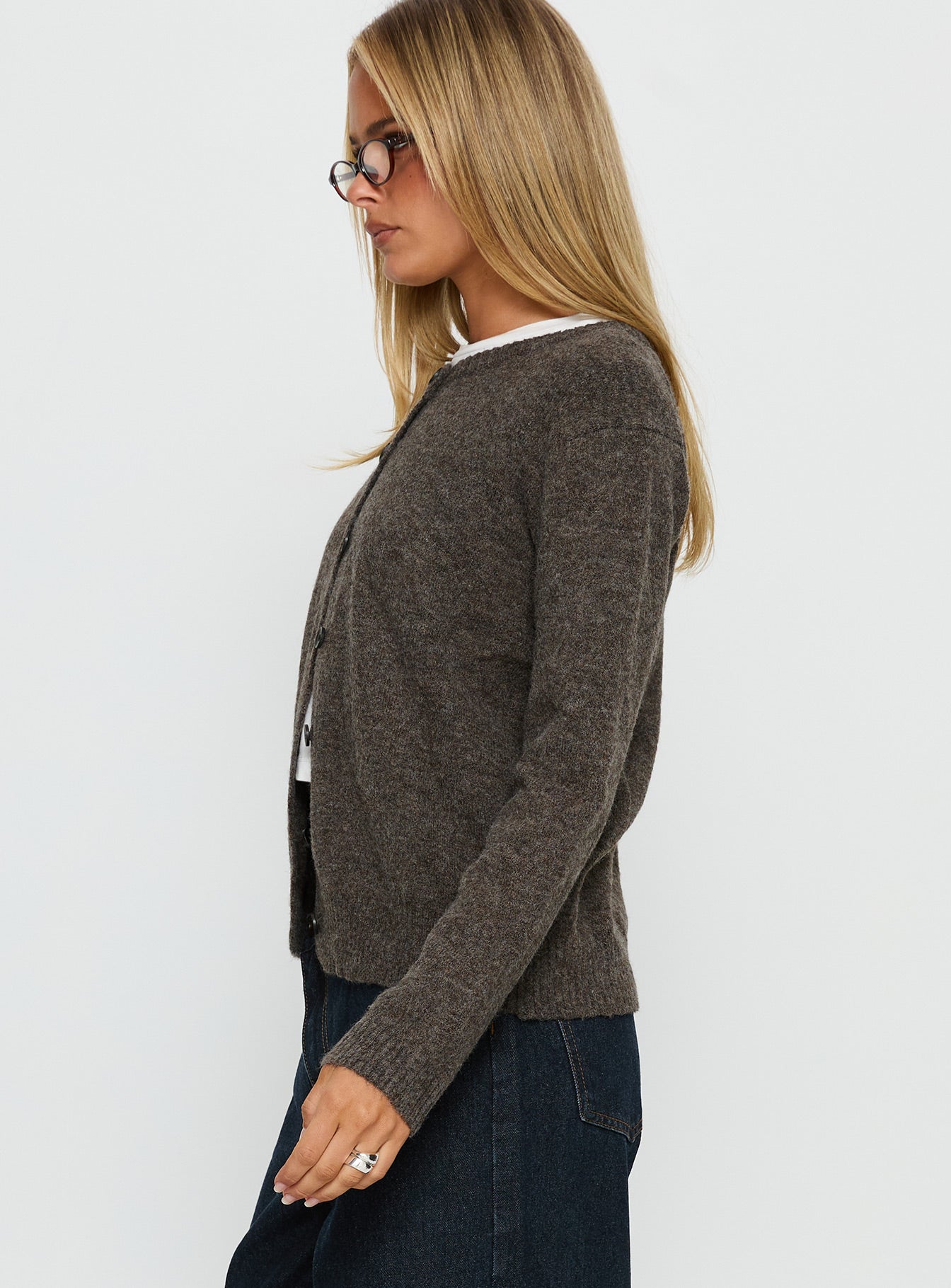 Better Than Fiction Cardigan Mocha-Vipp Girl