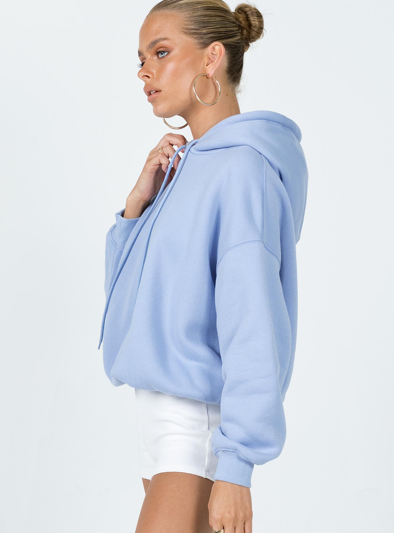 Love Yourself Hoodie Blue-Vipp Girl