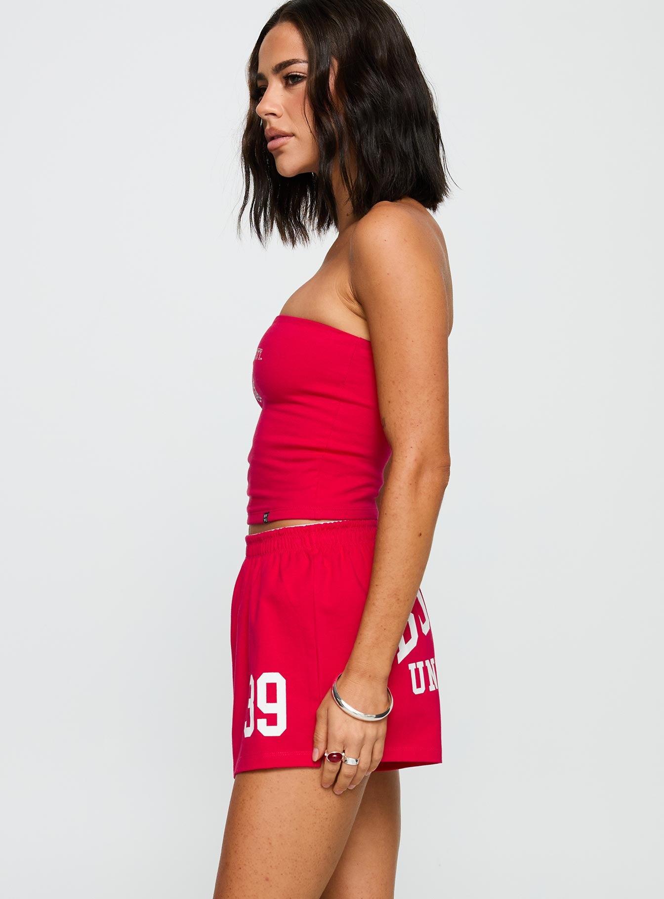 Boston University Soffee Shorts Red-Vipp Girl