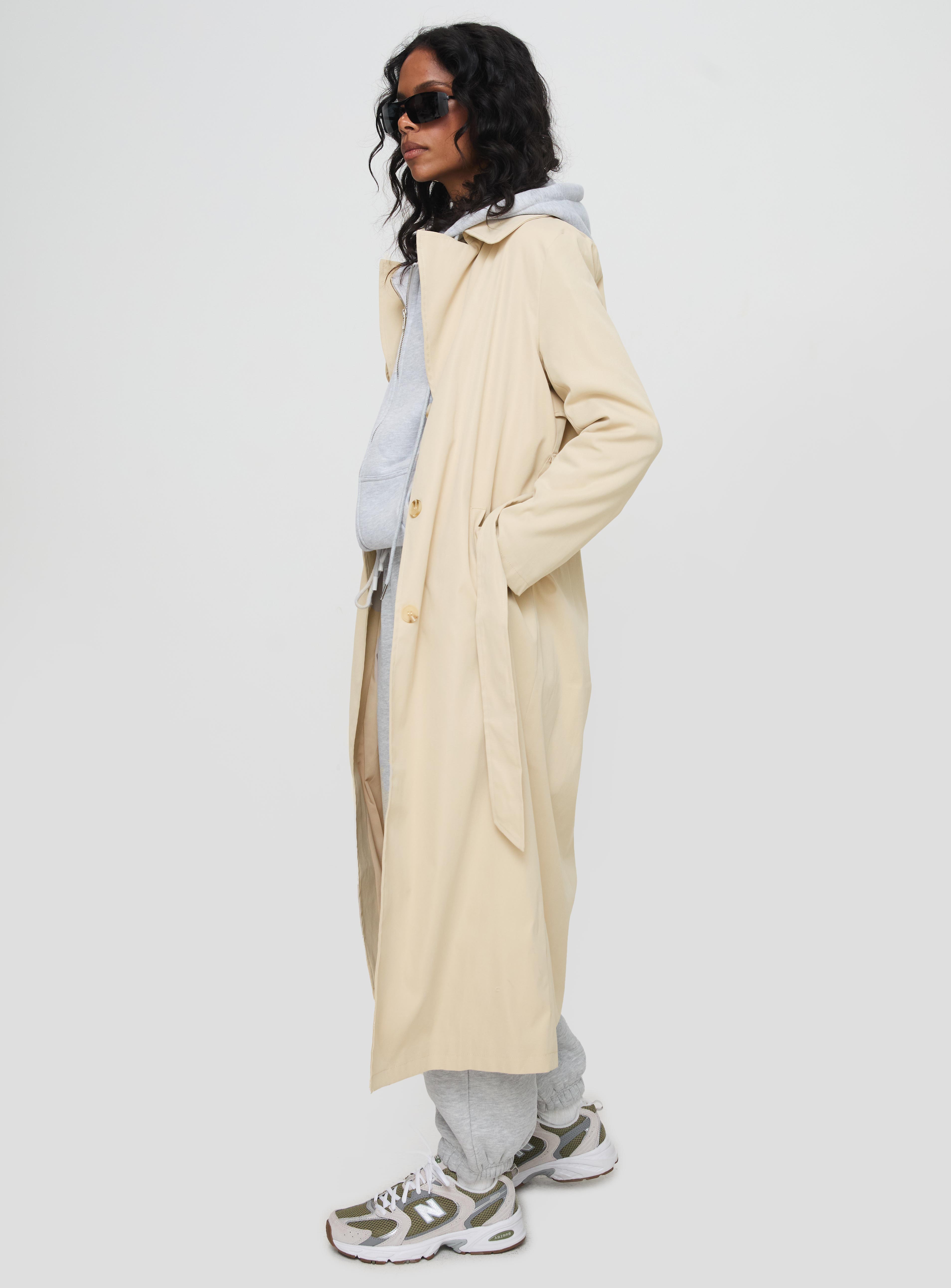 Haili Trench Coat Beige-Vipp Girl