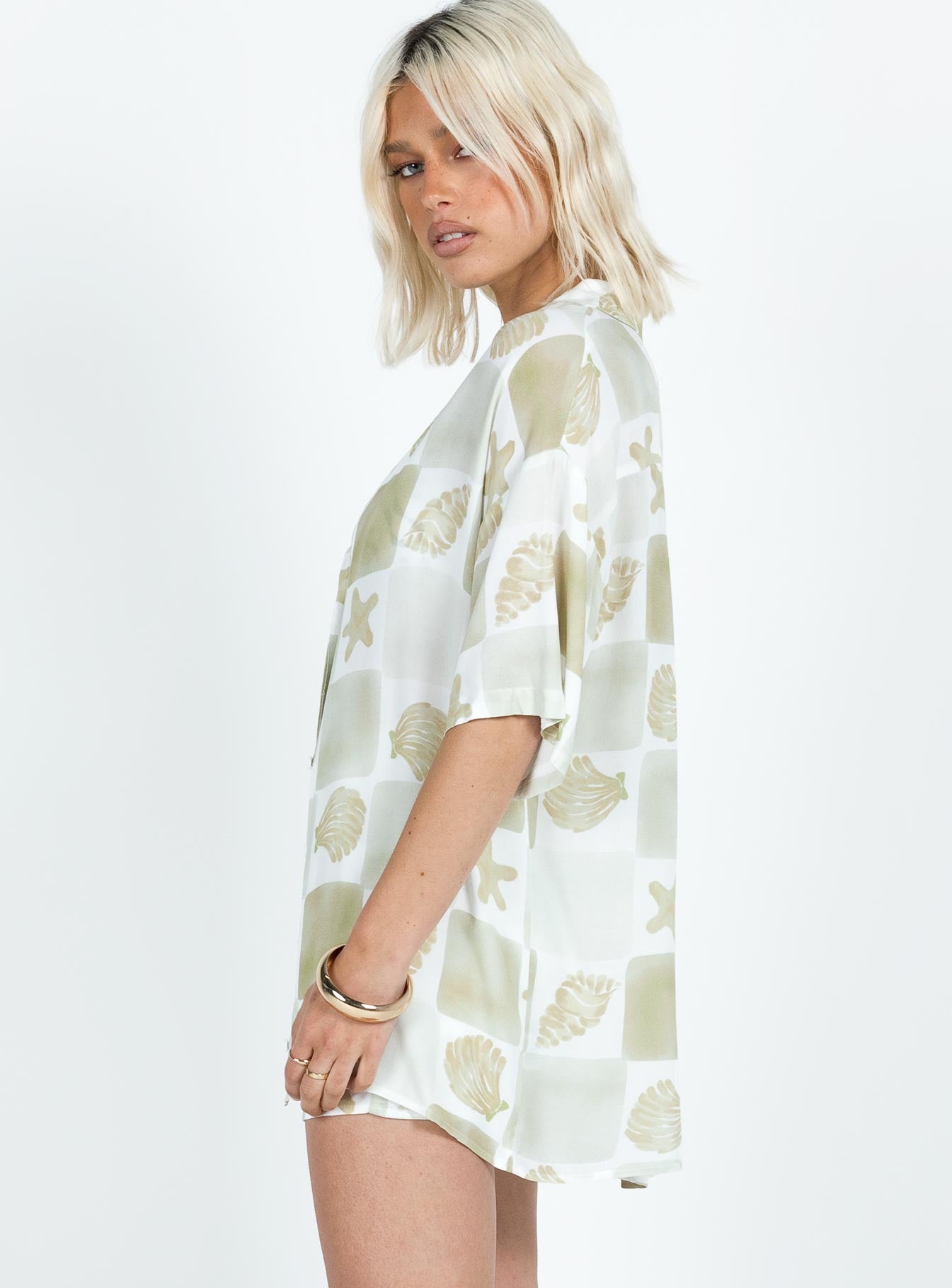 Caraliia Shirt Green-Vipp Girl