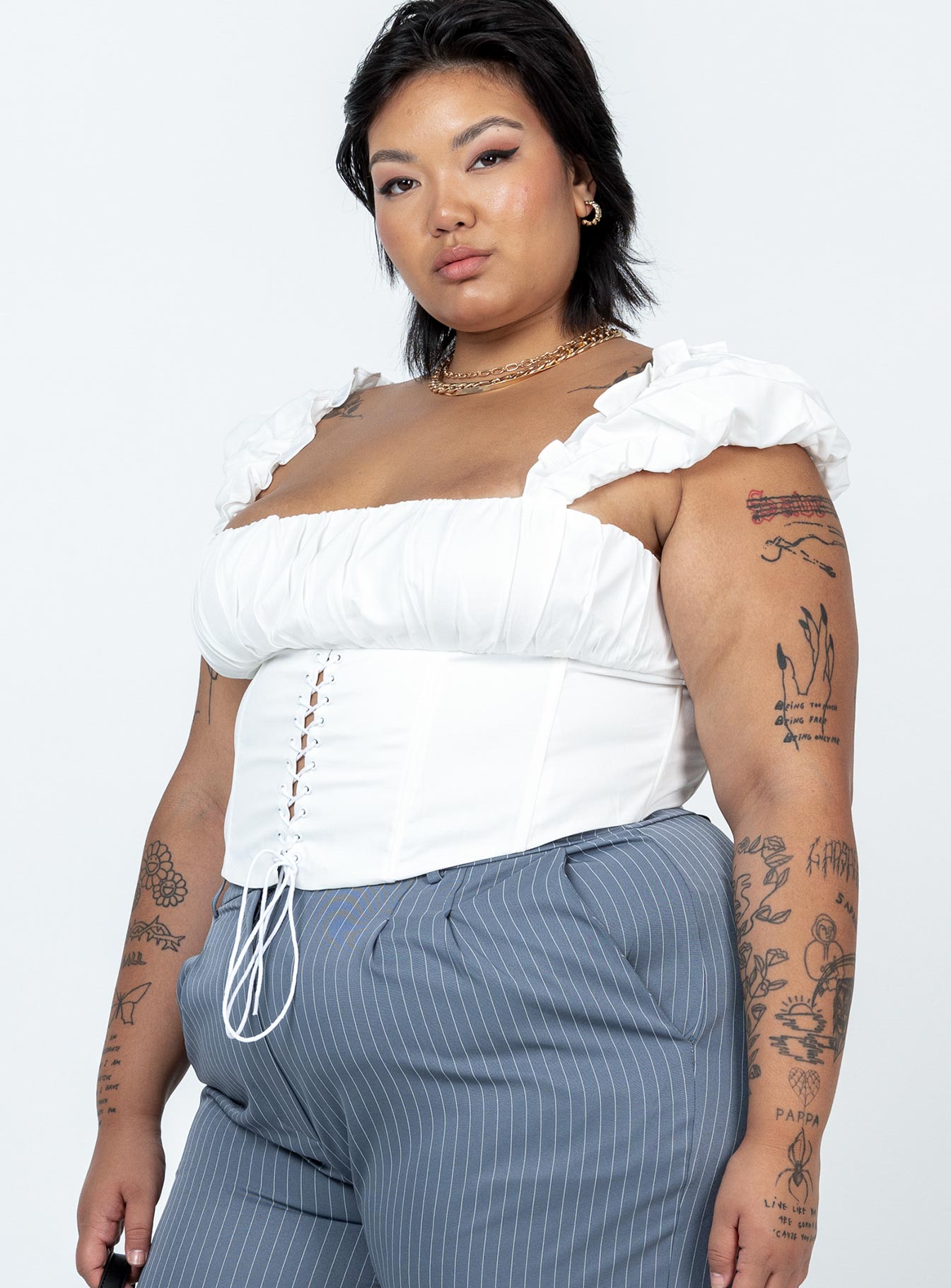 Harry Top White Curve-Vipp Girl