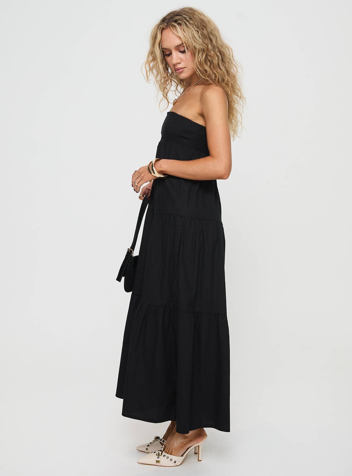 Osment Maxi Dress Black-Vipp Girl