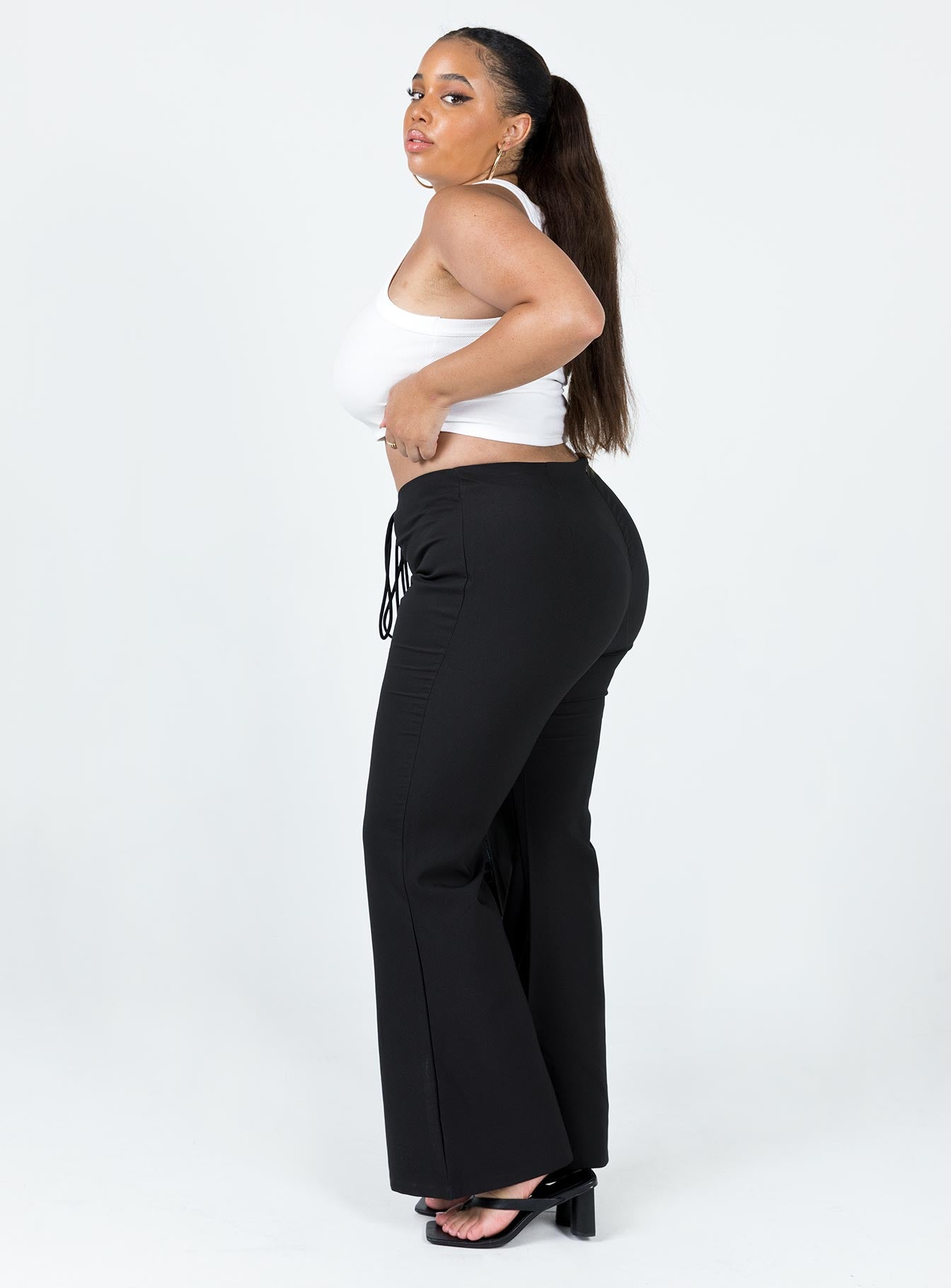 Lovey Pants Black Curve-Vipp Girl