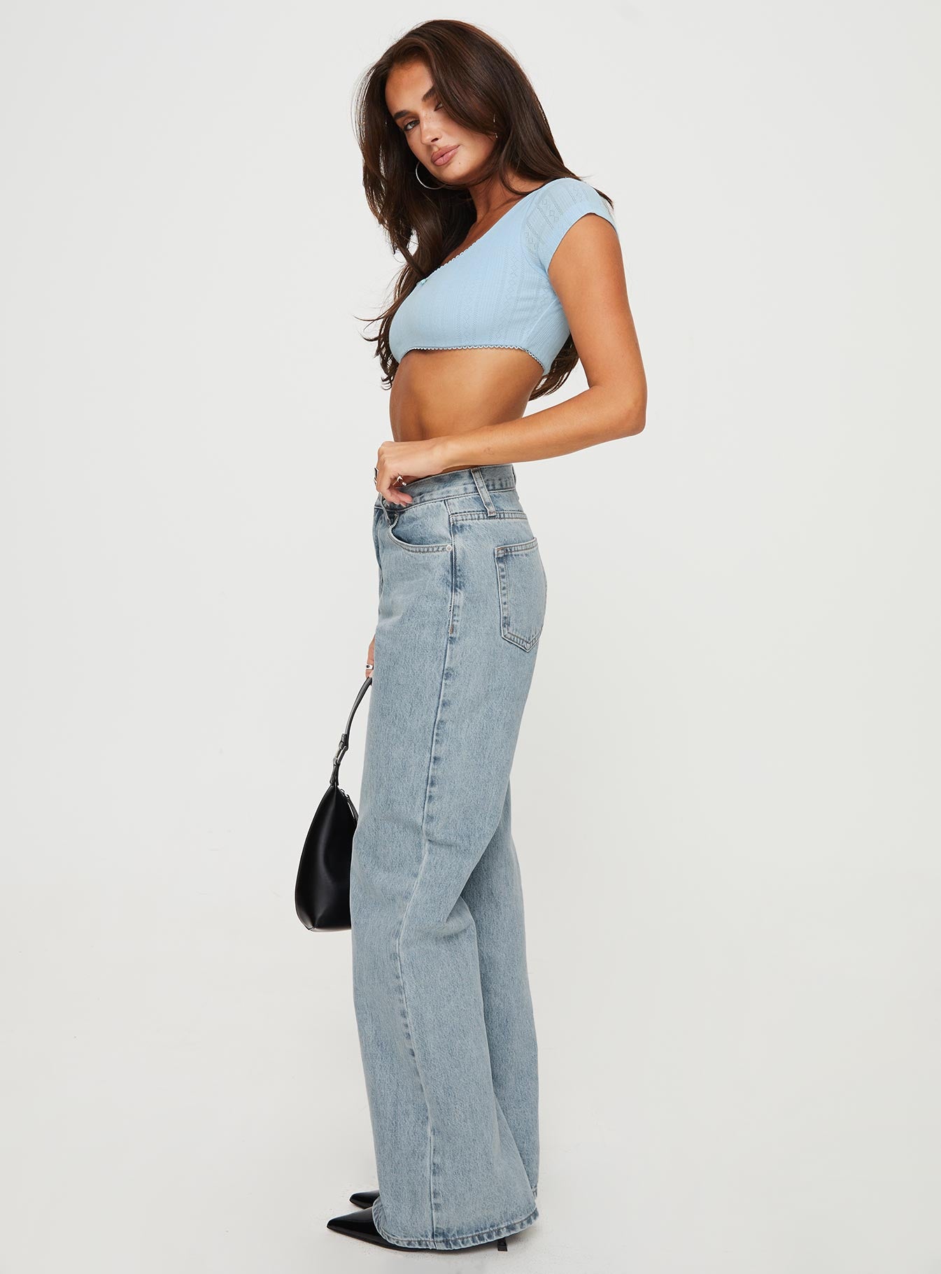 Maple Flare Jean Light Wash Denim-Vipp Girl