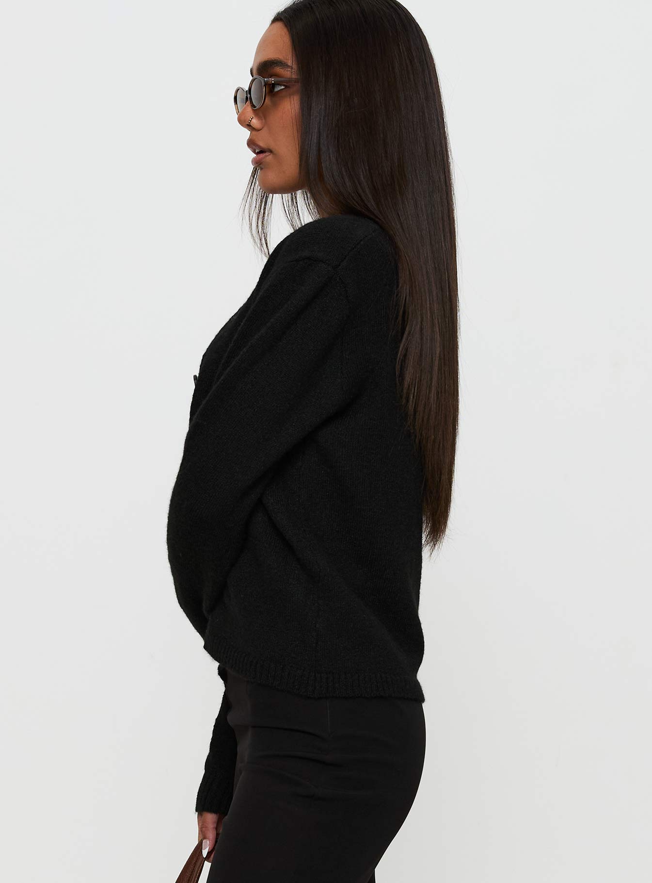 Denmark Cardigan Black-Vipp Girl