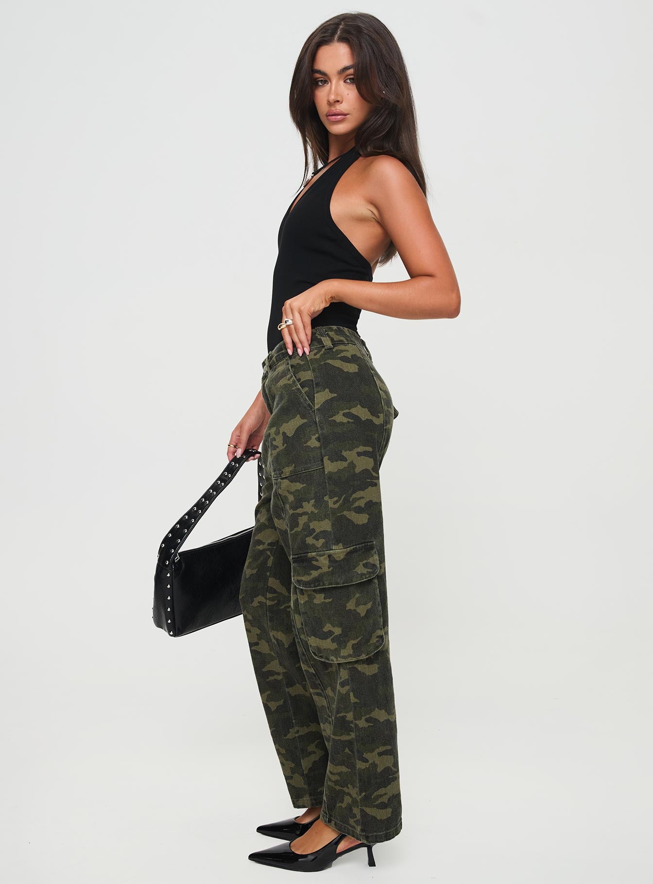 Bodhi Utility Cargo Pants Camo-Vipp Girl