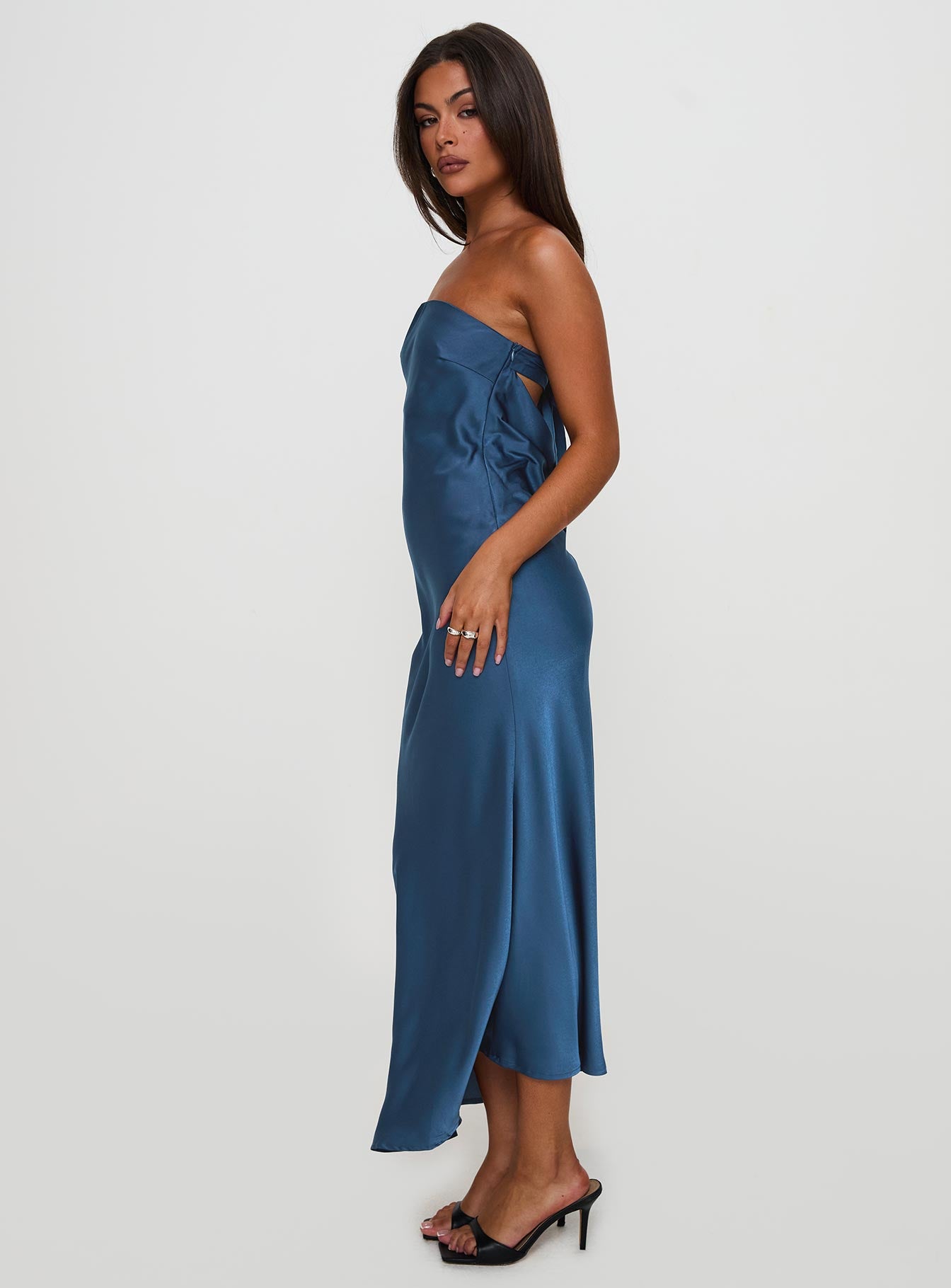 Haley Maxi Dress Mid Blue-Vipp Girl