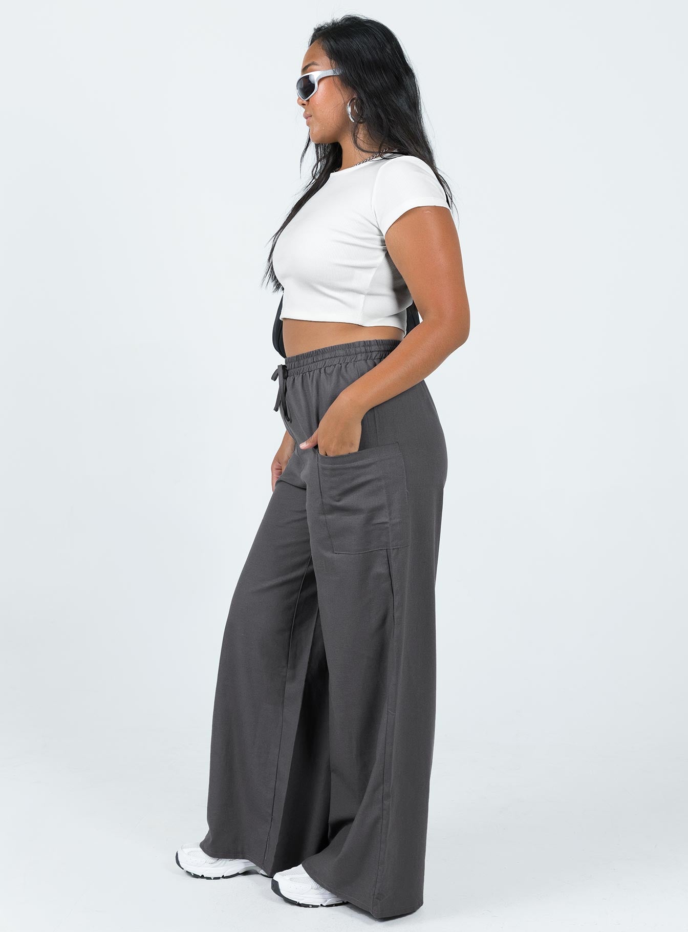 Brunie Pants Slate-Vipp Girl