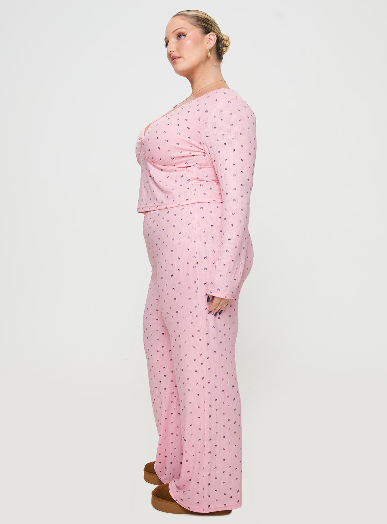 Blueberry Muffin Sleep Set Pink Curve-Vipp Girl