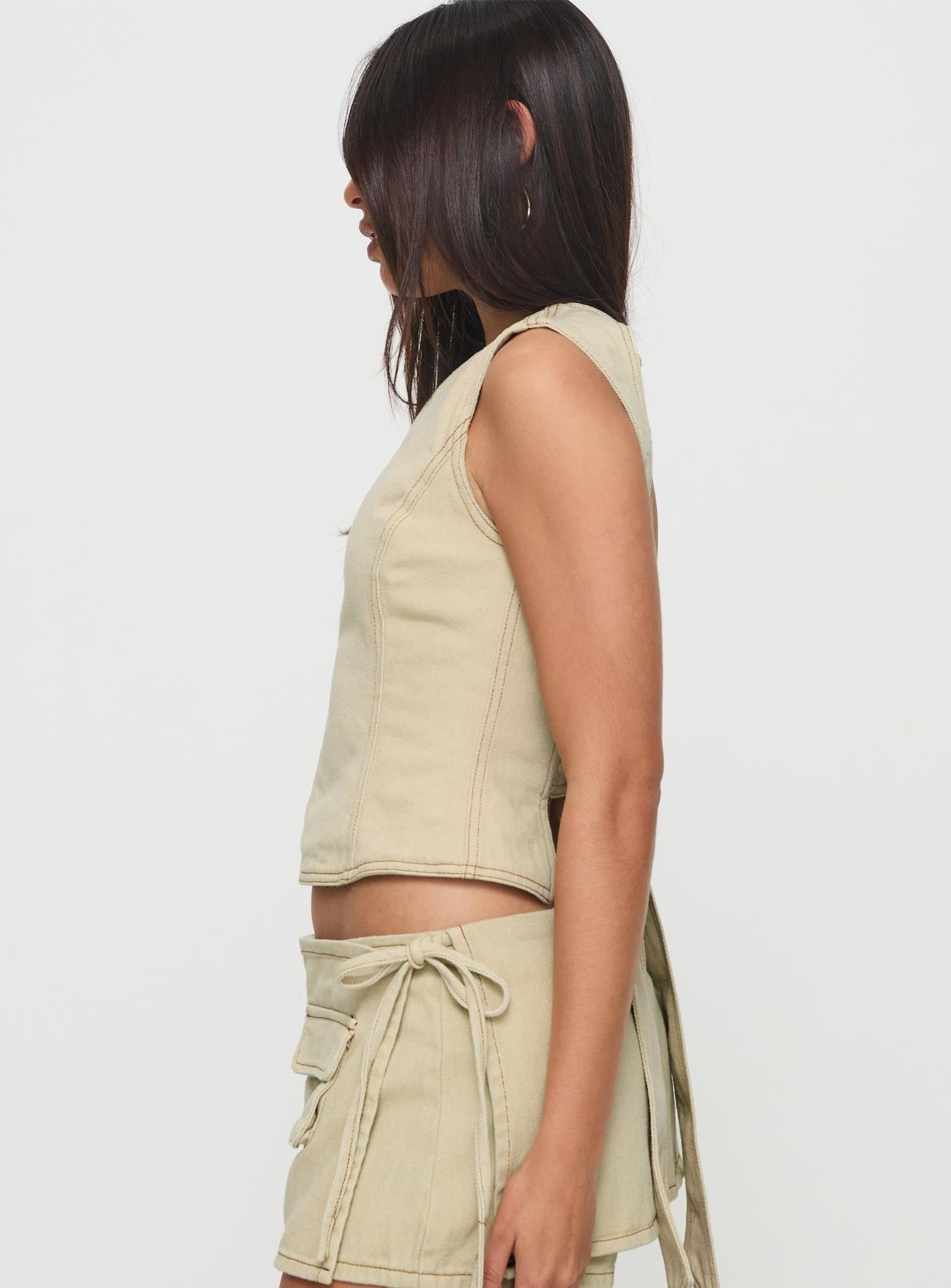 Countryside Top Ecru-Vipp Girl