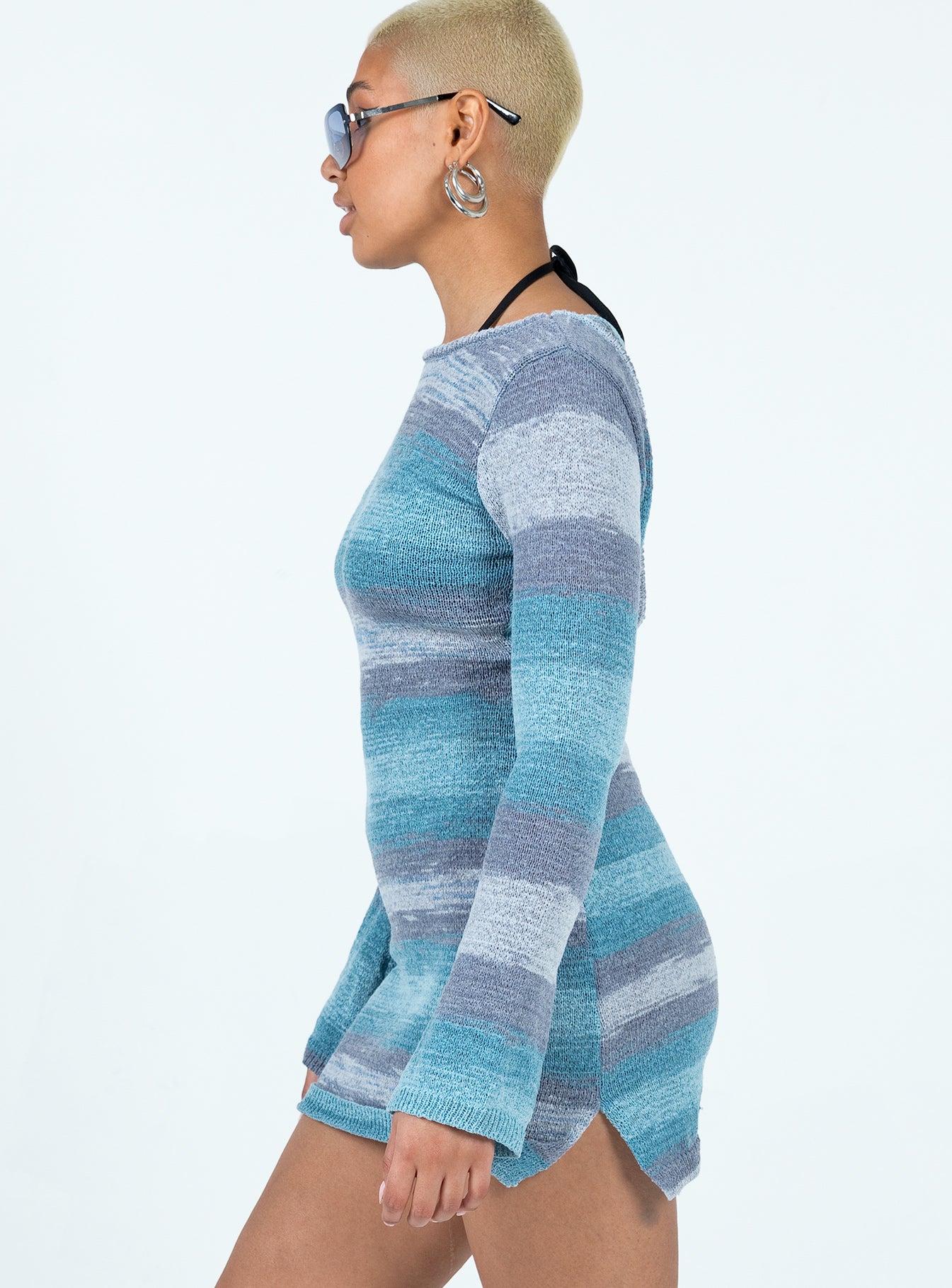 Kadince Mini Dress Blue-Vipp Girl