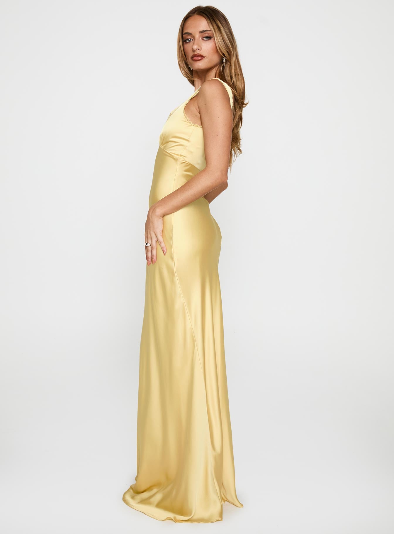 Dasha Maxi Dress Lemon-Vipp Girl