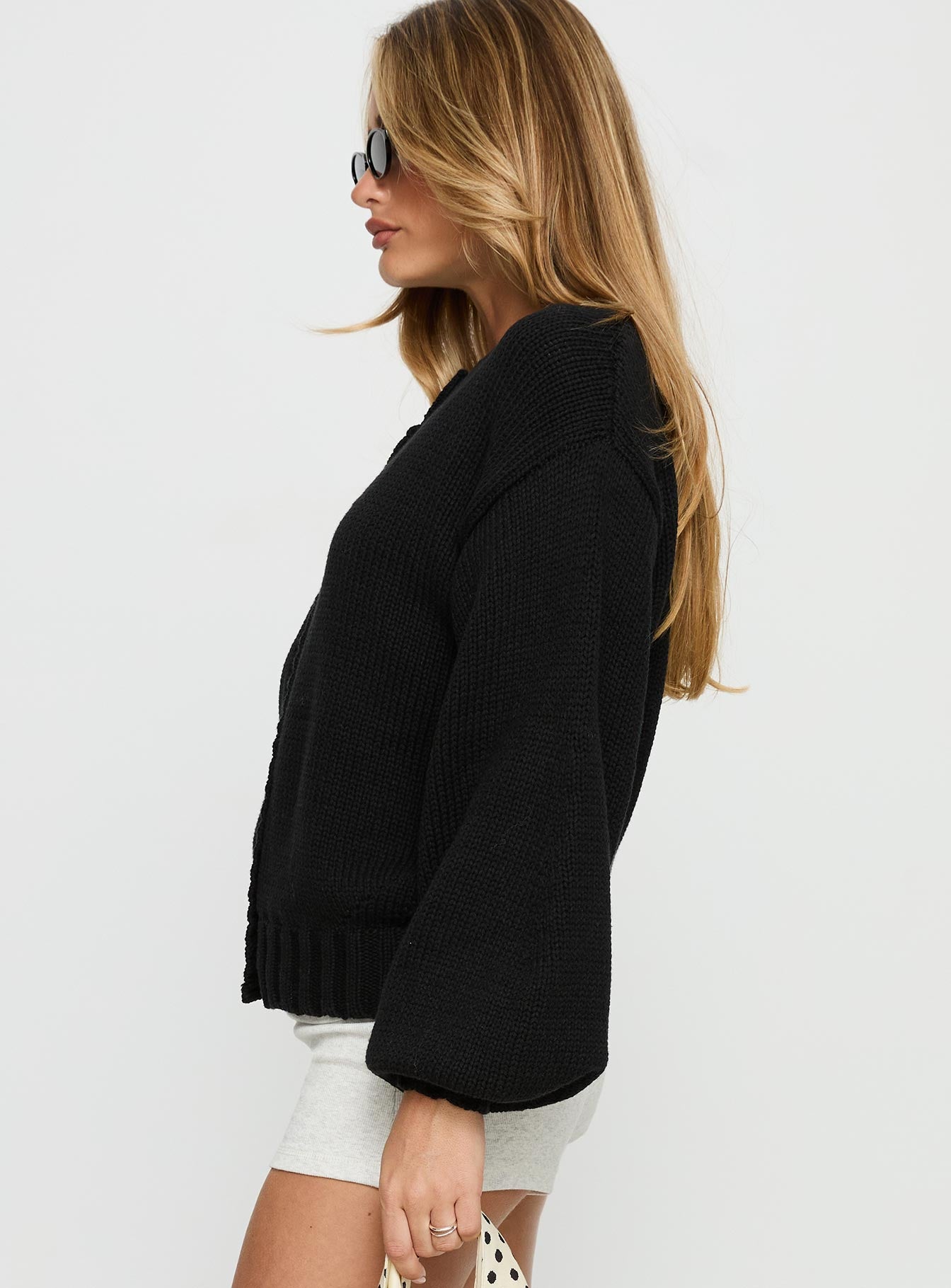 Edern Cardigan Black-Vipp Girl