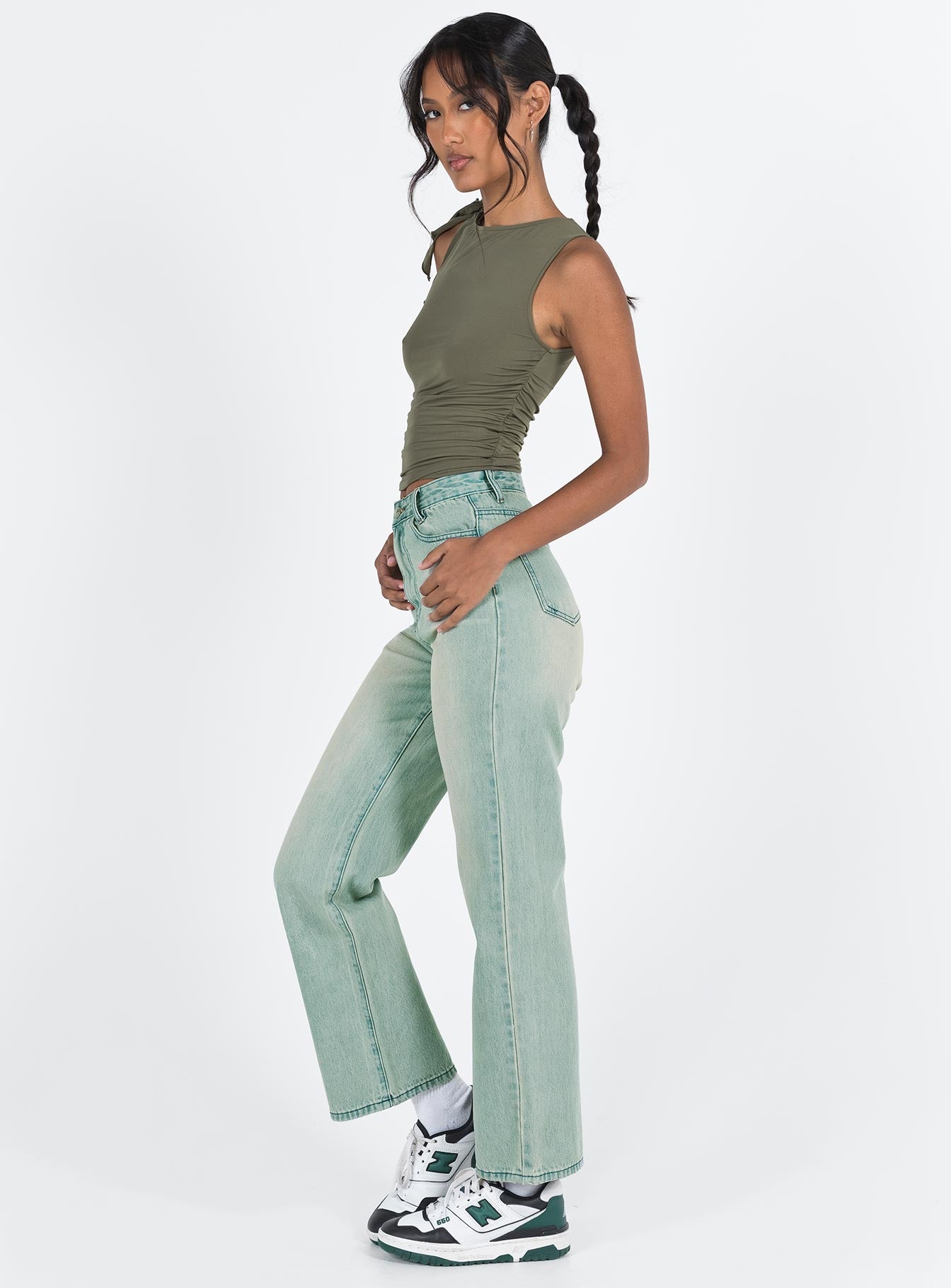 Clear The Air Jeans Light Wash Denim-Vipp Girl