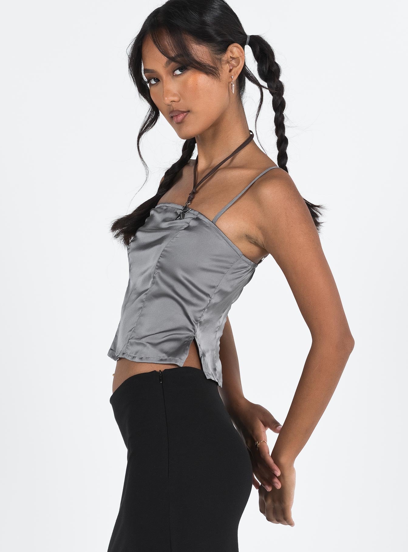 Creswick Top Grey-Vipp Girl