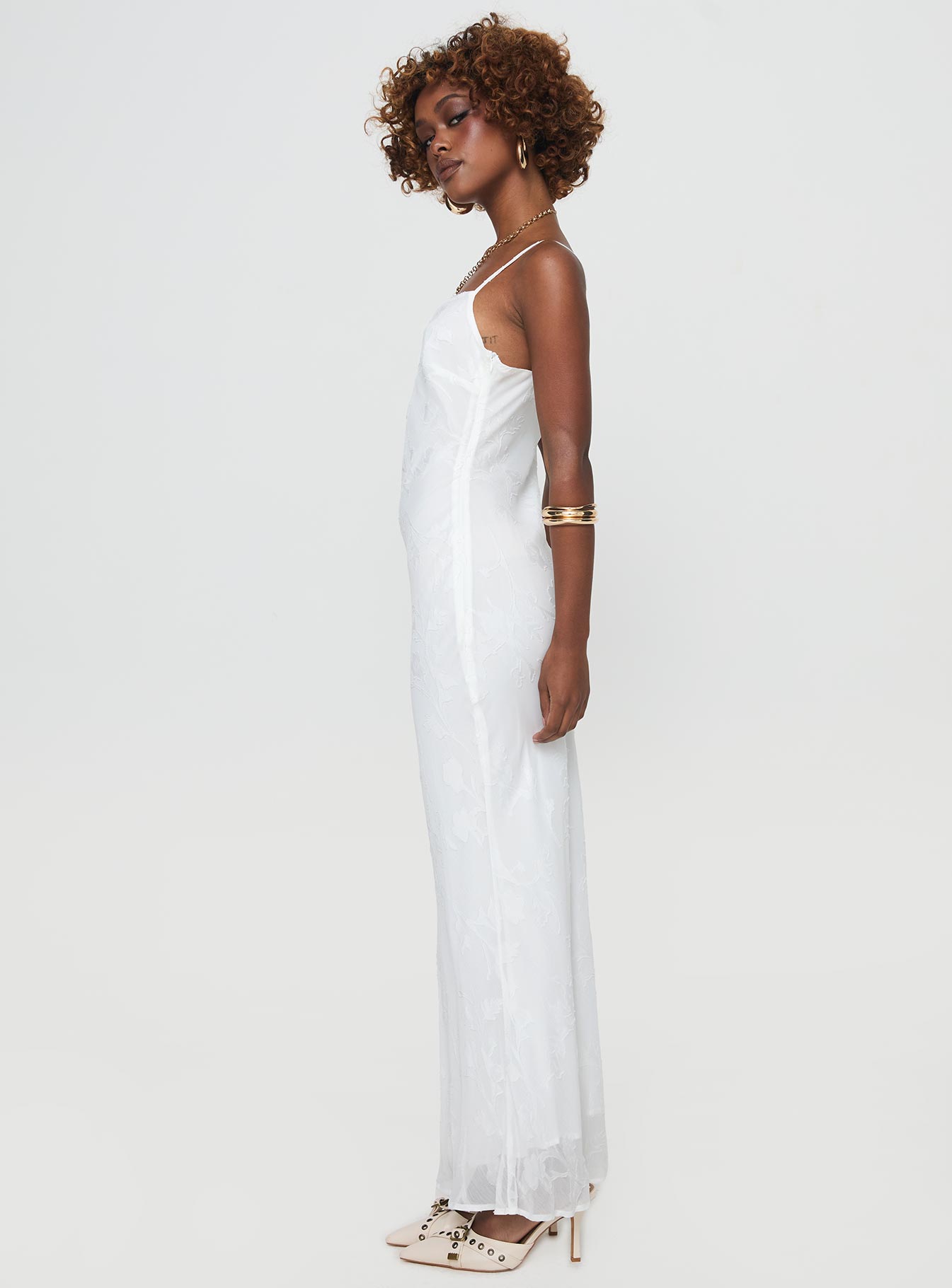Naeema Maxi Dress White-Vipp Girl