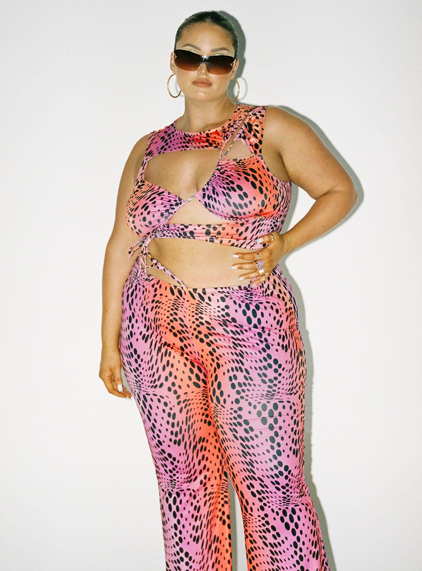 Radiant Pants Multi Curve-Vipp Girl