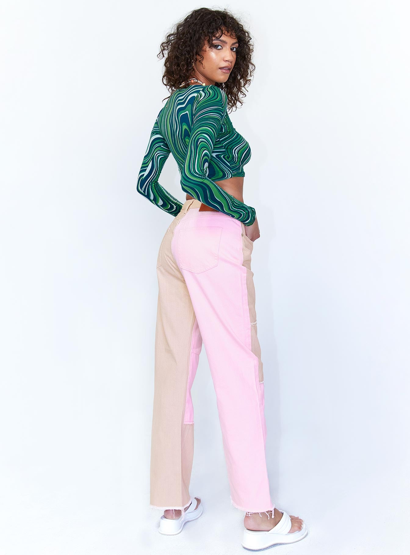 Kaisha Denim Jeans Pink-Vipp Girl