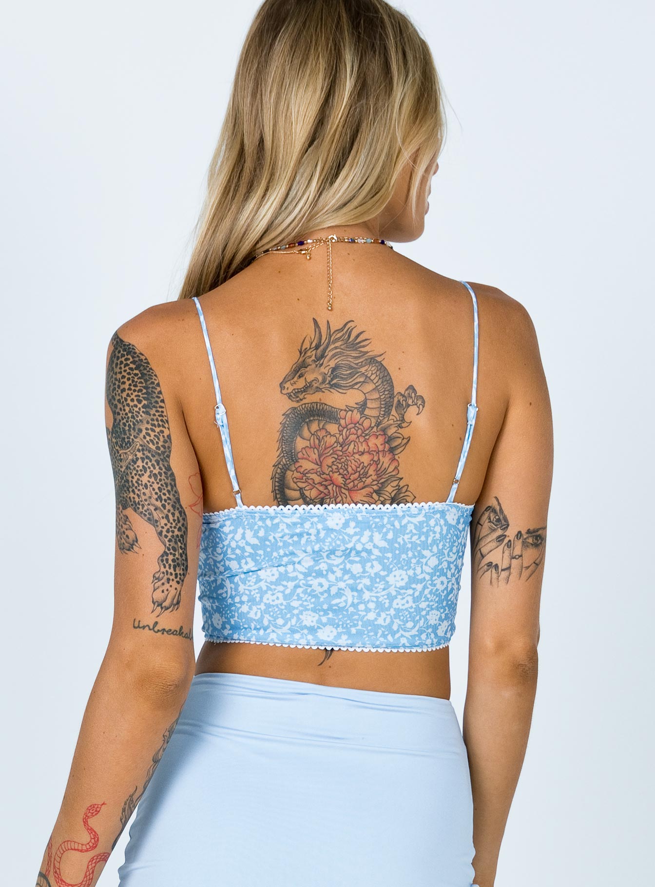 Debbie Top Blue-Vipp Girl