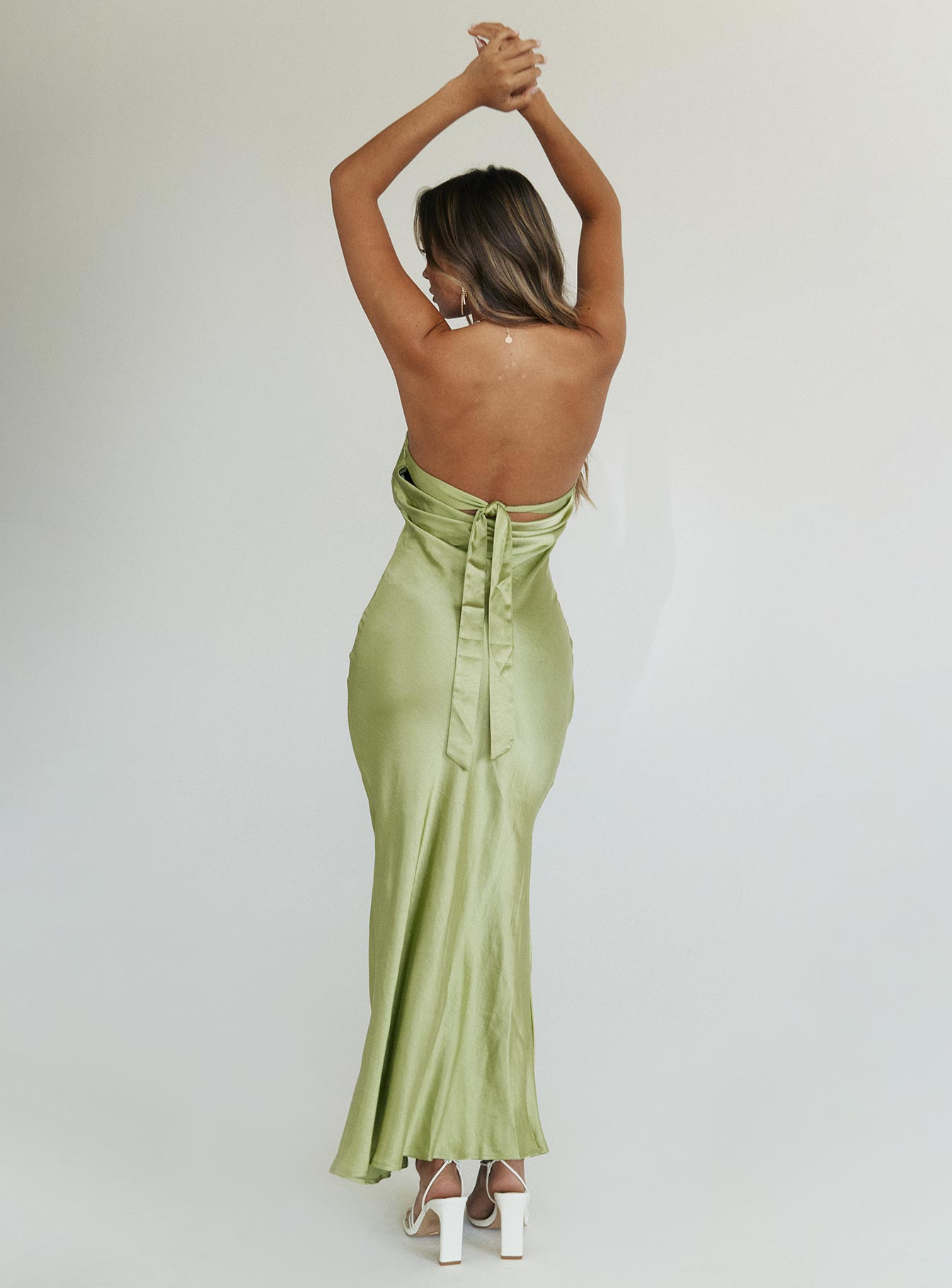 Haley Maxi Dress Green-Vipp Girl