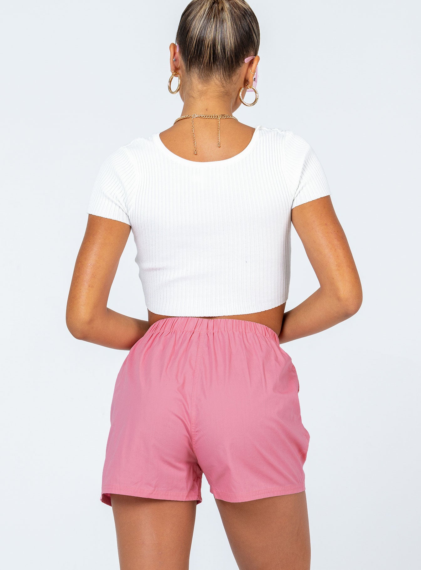 Leonara Shorts Pink-Vipp Girl