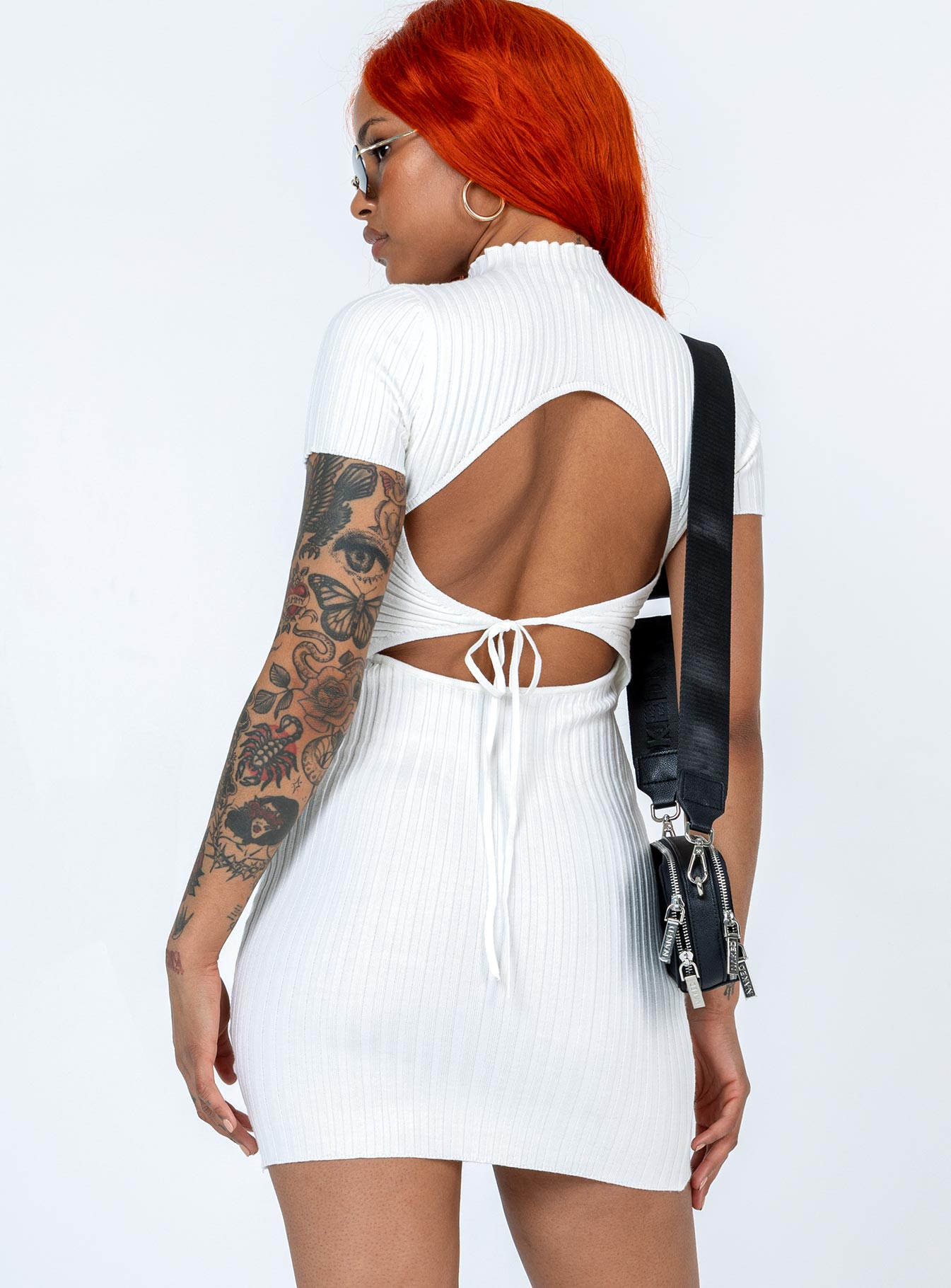 Greysen Mini Dress White-Vipp Girl