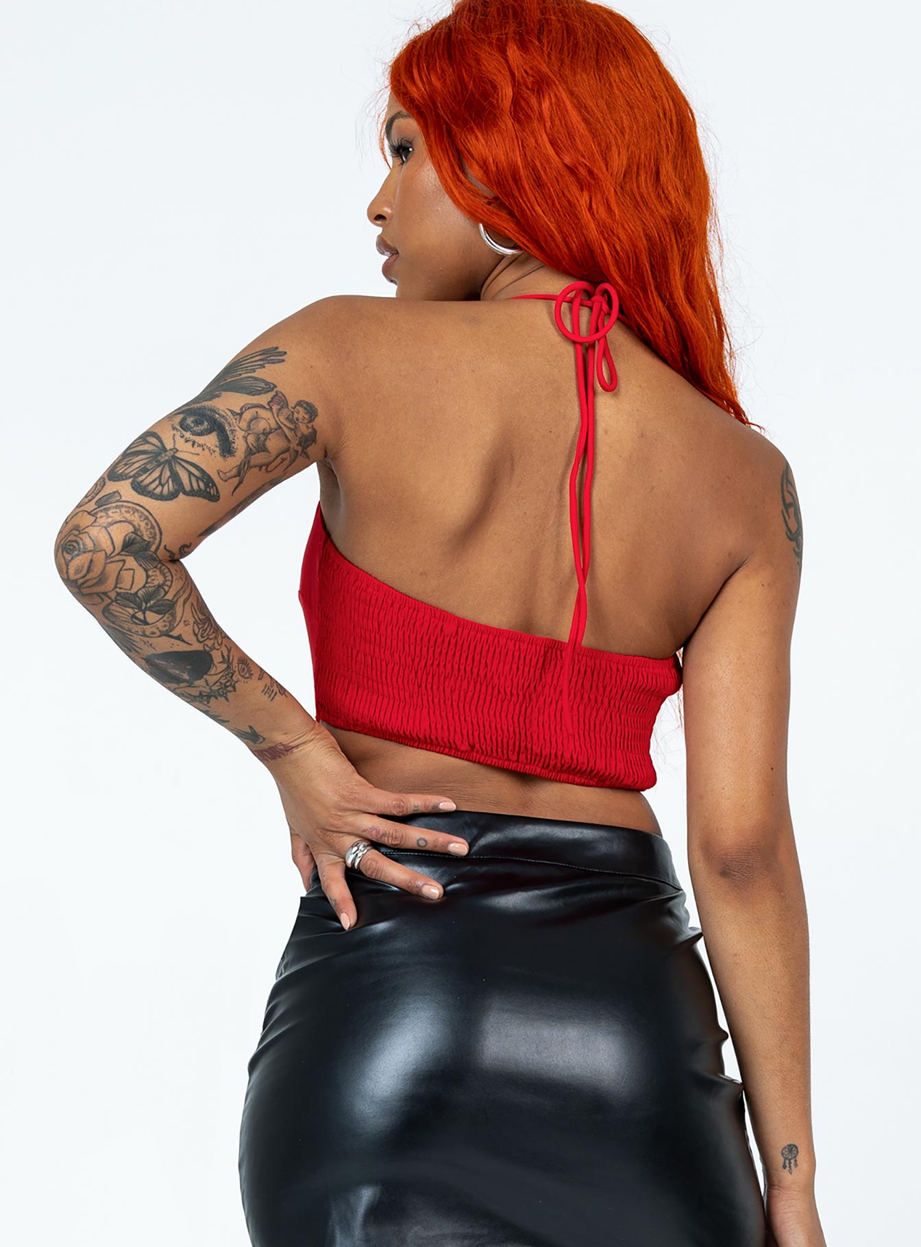 Mistie Top Red-Vipp Girl