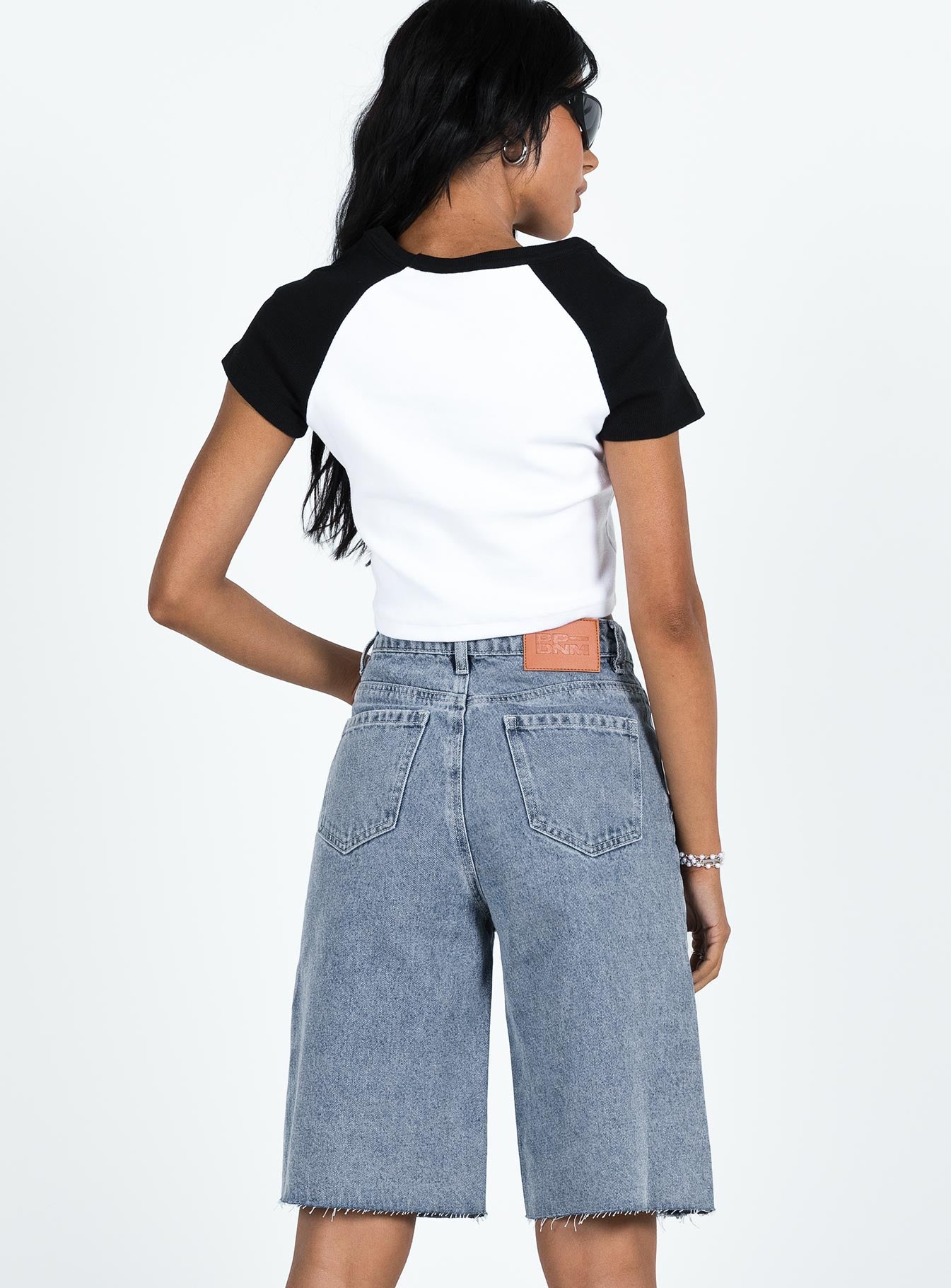 Lexfield Denim Shorts Light Wash-Vipp Girl