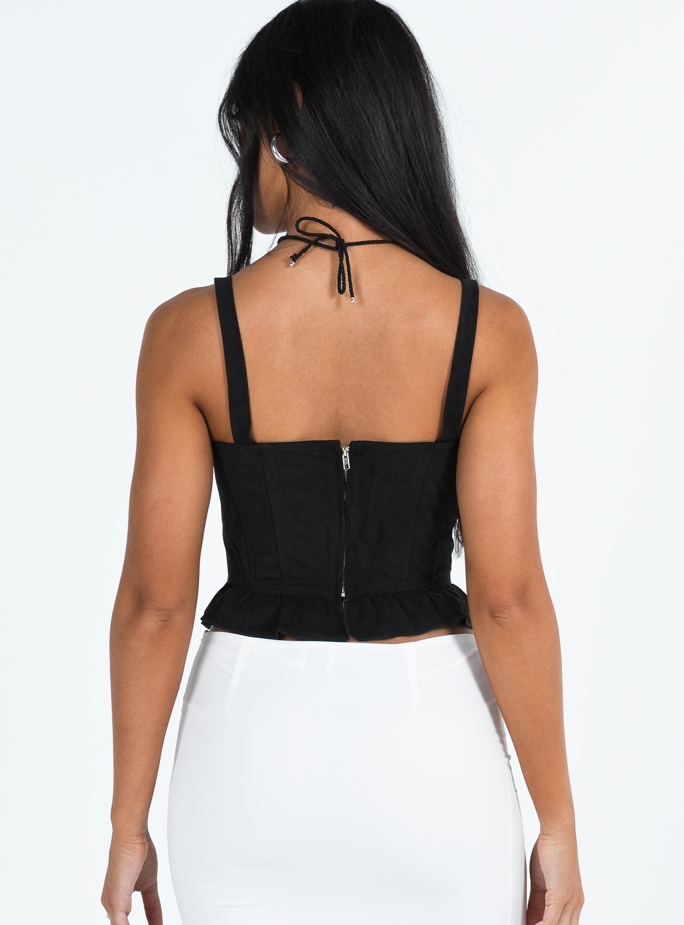 Cuatro Corset Top Black-Vipp Girl