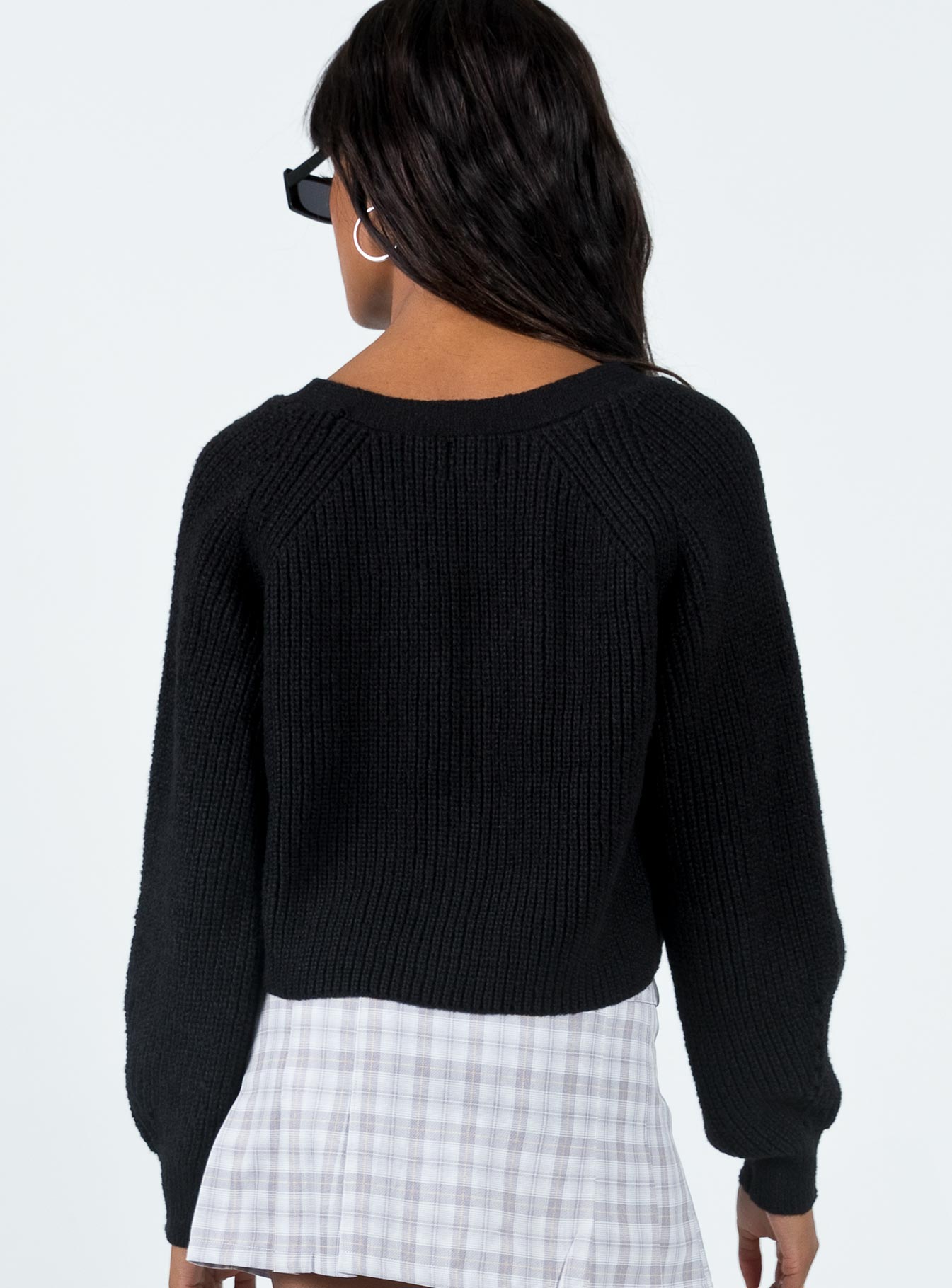 Romney Cardigan Black-Vipp Girl