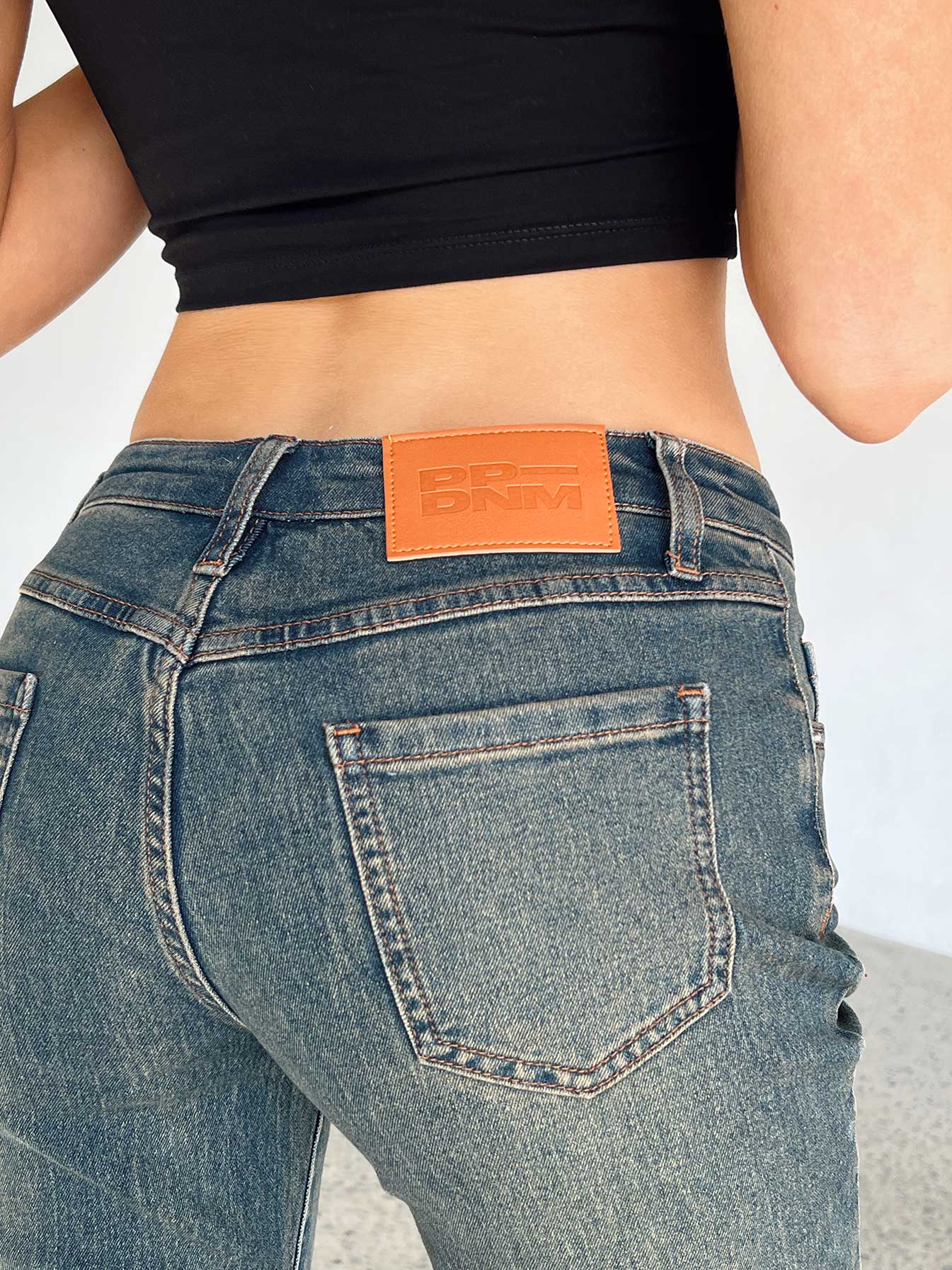 Carmella Low Waist Y2K Jeans Denim-Vipp Girl