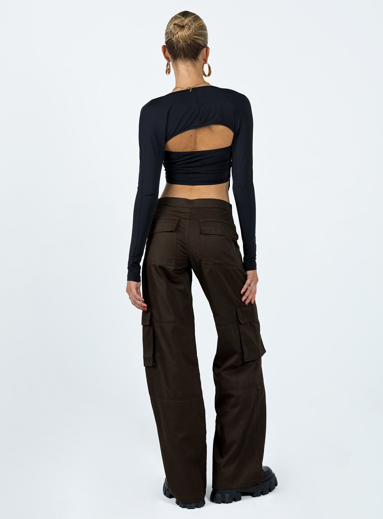 Motel Saul Trouser Dark Brown-Vipp Girl