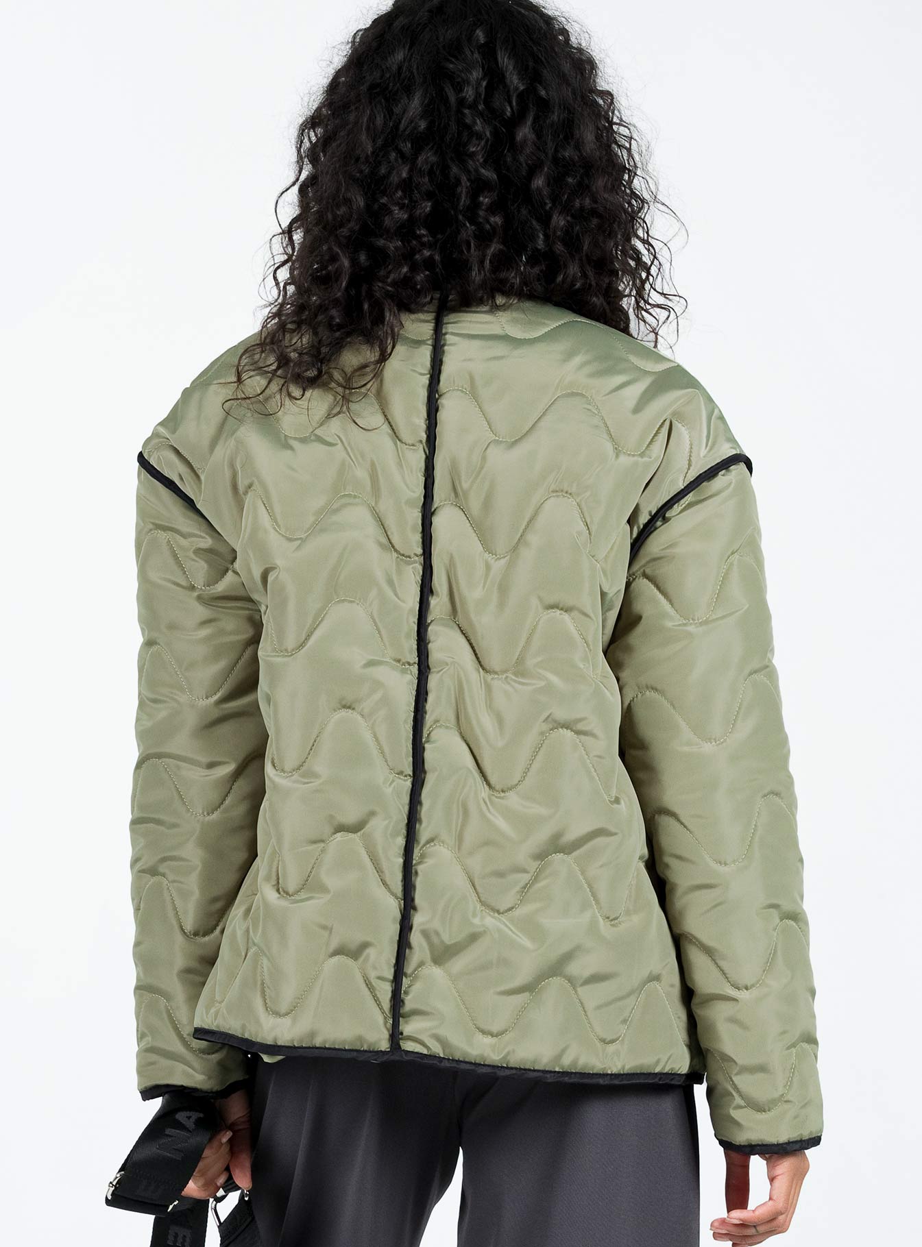 Haven Quilted Jacket Khaki-Vipp Girl