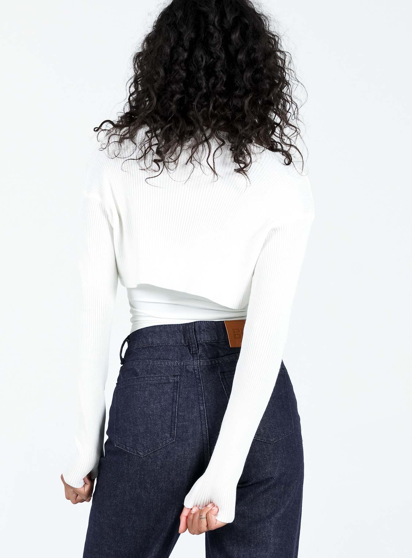 Linden Cardigan White-Vipp Girl