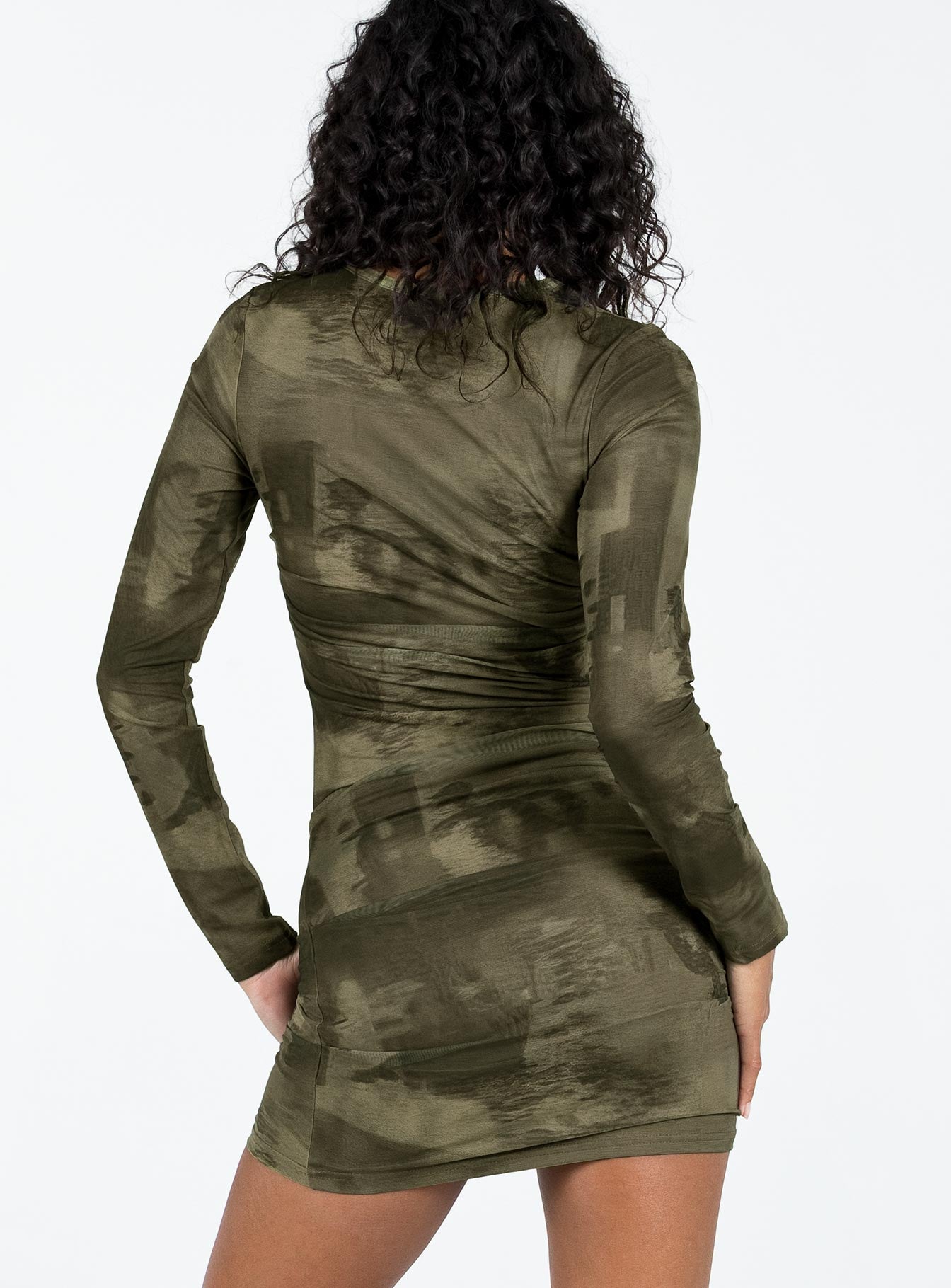 Favel Mini Dress Khaki-Vipp Girl